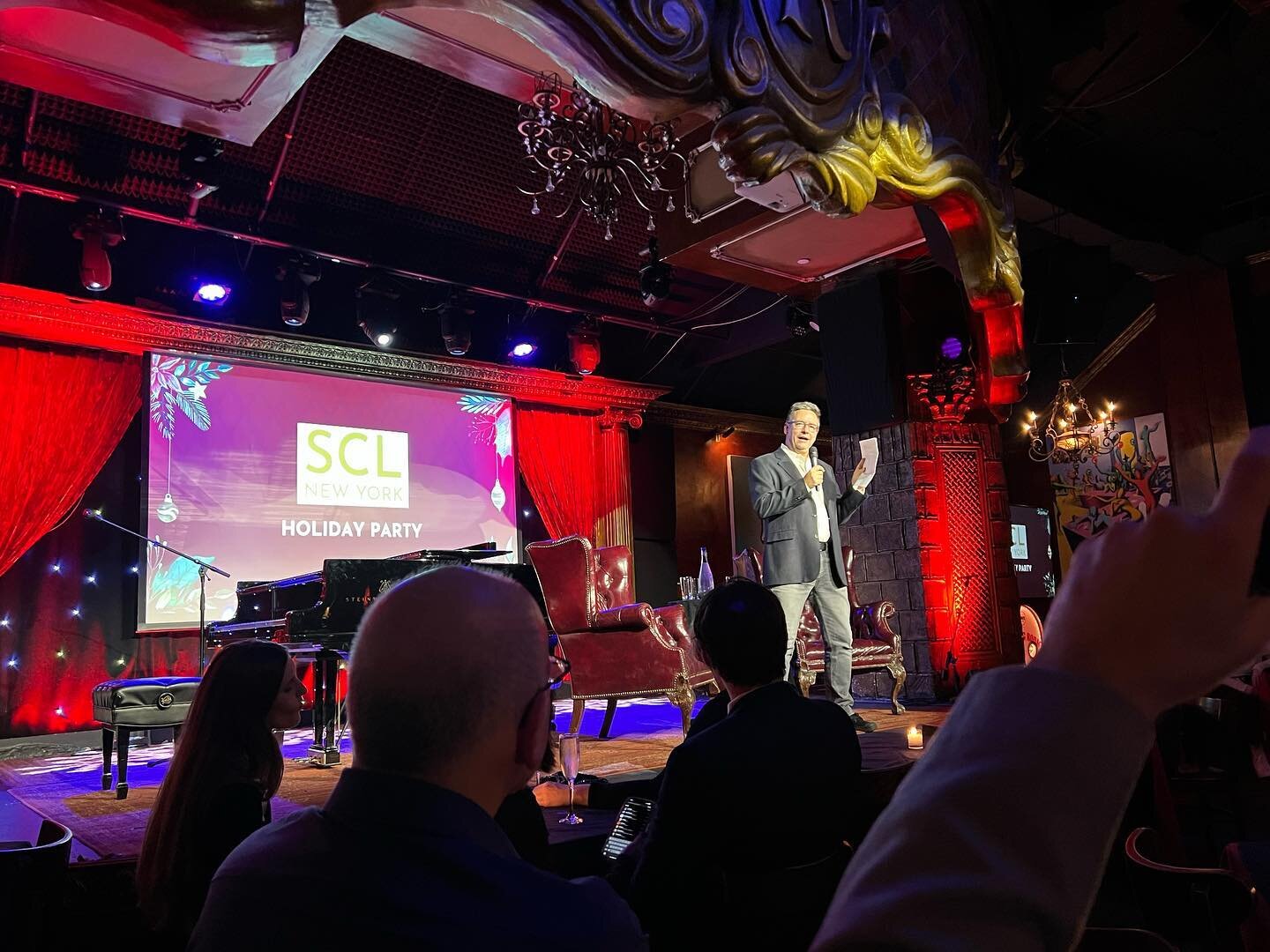 Still thinking about the #SCLNY Holiday Party last night&hellip; it was great seeing and connecting with a ton of great friends and talented colleagues again, meeting new folks, and hearing some fantastic insight from the night&rsquo;s honoree, Nicho
