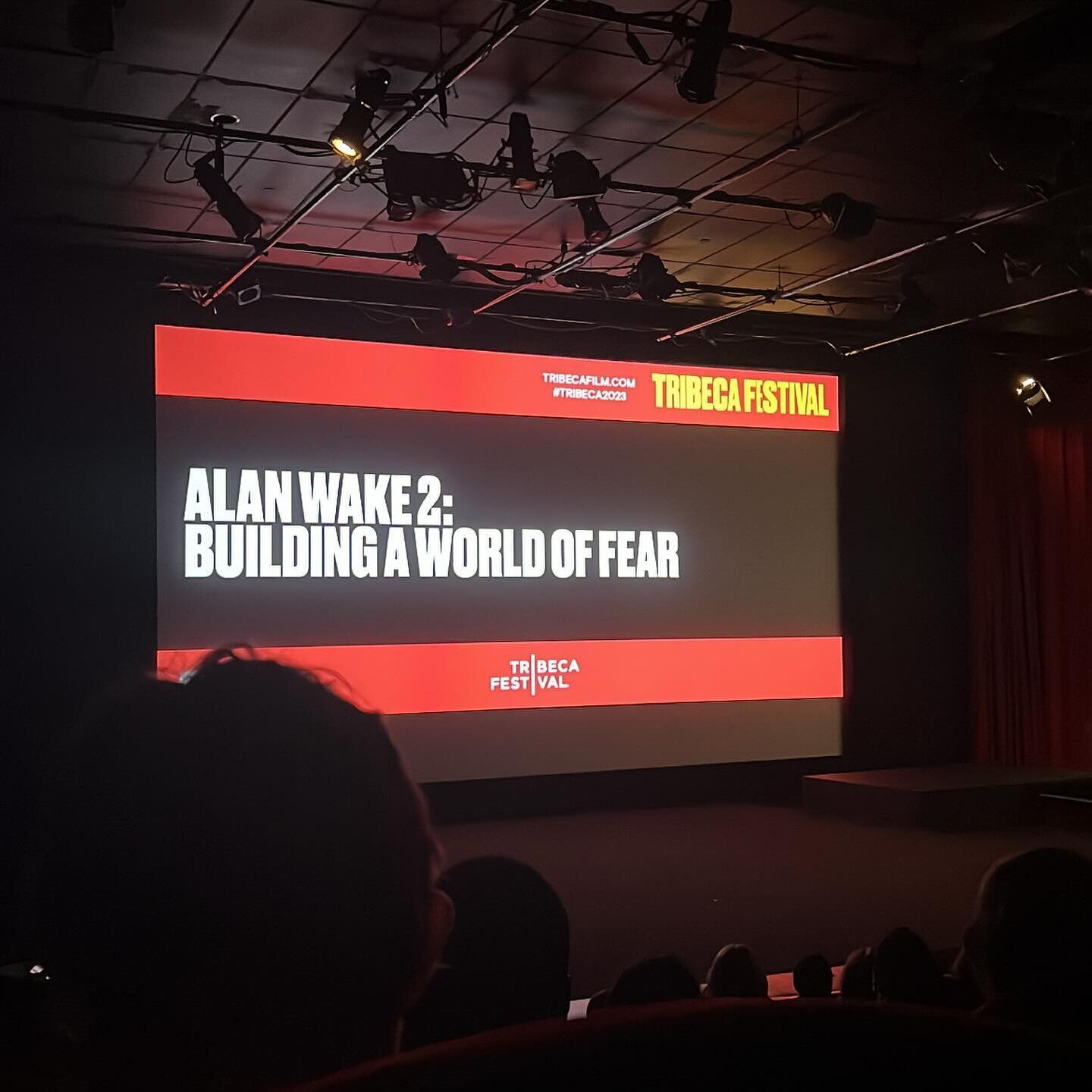 I&rsquo;ve been so stoked by the news about Alan Wake II, and I realized I never shared these photos from Tribeca! Great talk between Mike Flanagan and Sam Lake, and I was ecstatic to meet Sam and Matthew Porretta (the voice of Alan Wake, whom I had 