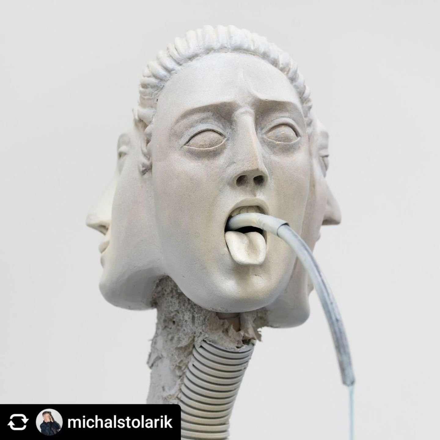 Thank you @michalstolarik
for the thoughtful analysis of my work. Your recontextualisation has uncovered new layers and given it new meaning in its pairing with Ester's.

repost from 
@michalstolarik BABEL
Ester Paraskov&aacute;, C&eacute;line Struge