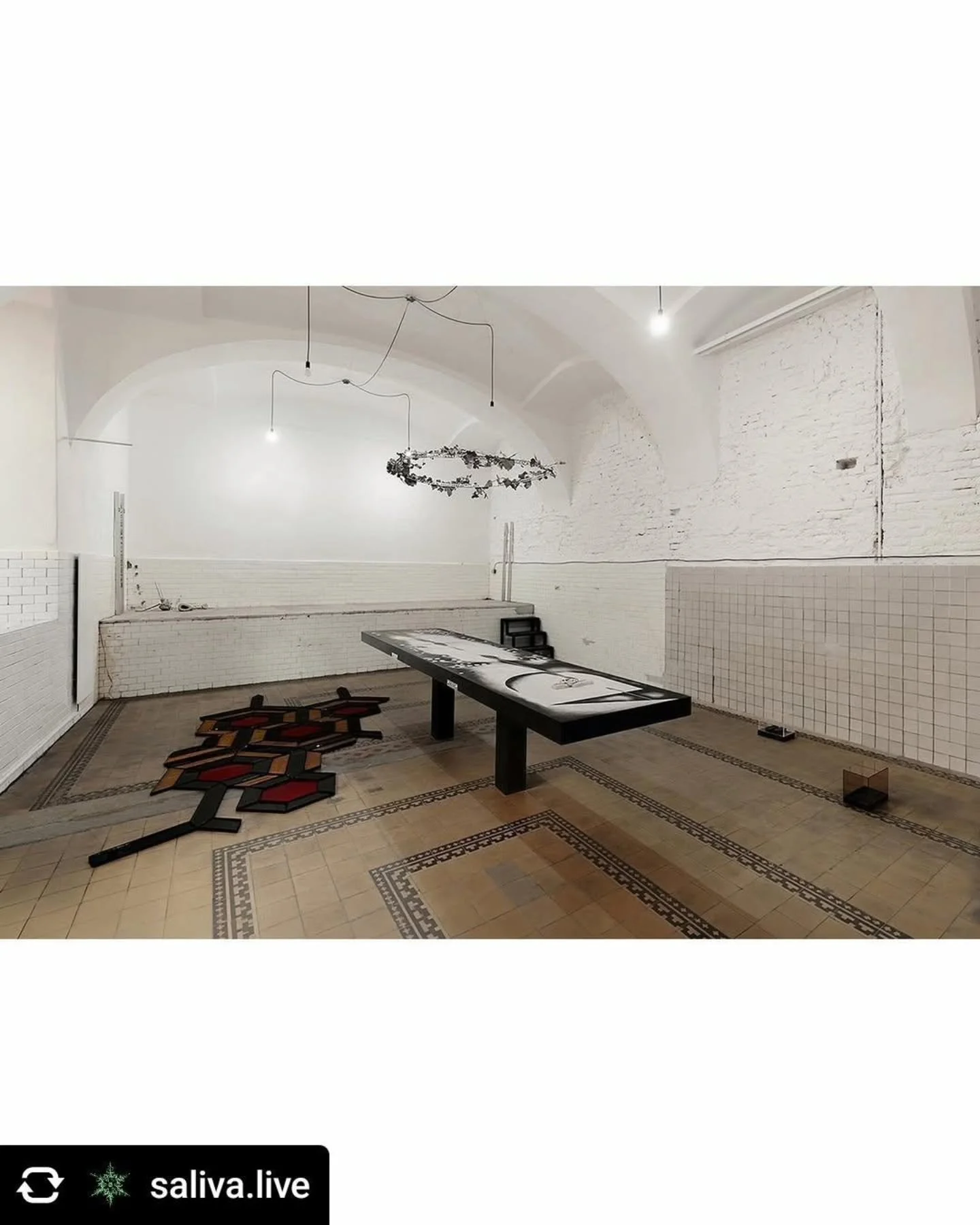 @saliva.live Title: Echoes that refuse to fade
Artist: Sofiia Yesakova, C&eacute;line Struger, Anzhelika Palyvoda
Curator: Massimiliano Maglione
Duration: 29 Apr ― 06 Jun 2026
Venue: FAVU Gallery (Brno, Czech Republic)
Photography: Viola Hertelova, P