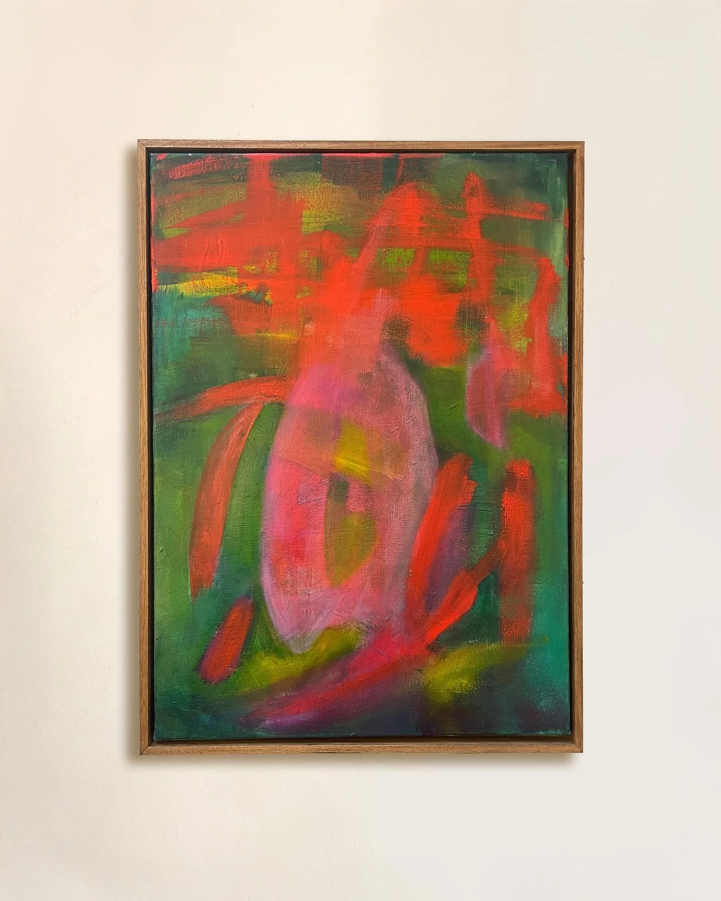 The names I give to my paintings are often chosen because they feel right, simply based on how they sound. That&rsquo;s how I chose &lsquo;Chiwa&rsquo;, the sounds just resonated with what I saw on the canvas. I looked it up on the internet and found