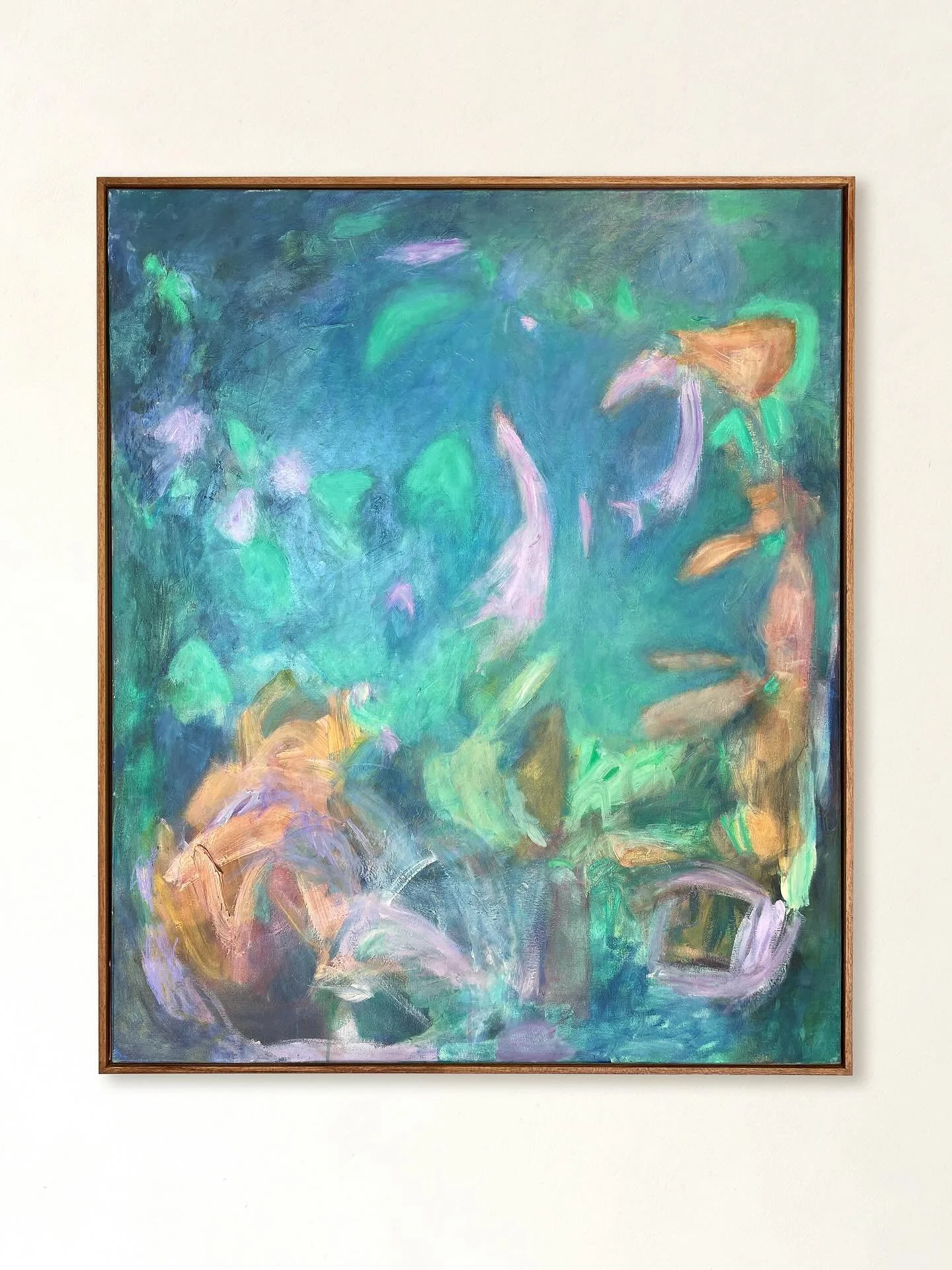 Waters &mdash; 100 &times; 120 cm

#contemporaryart #abstractpainters #dailycollector #curatedeye #delphianopencall #impressionism #monet #abstractsonfire #wacmagazine #hedendaagsekunst