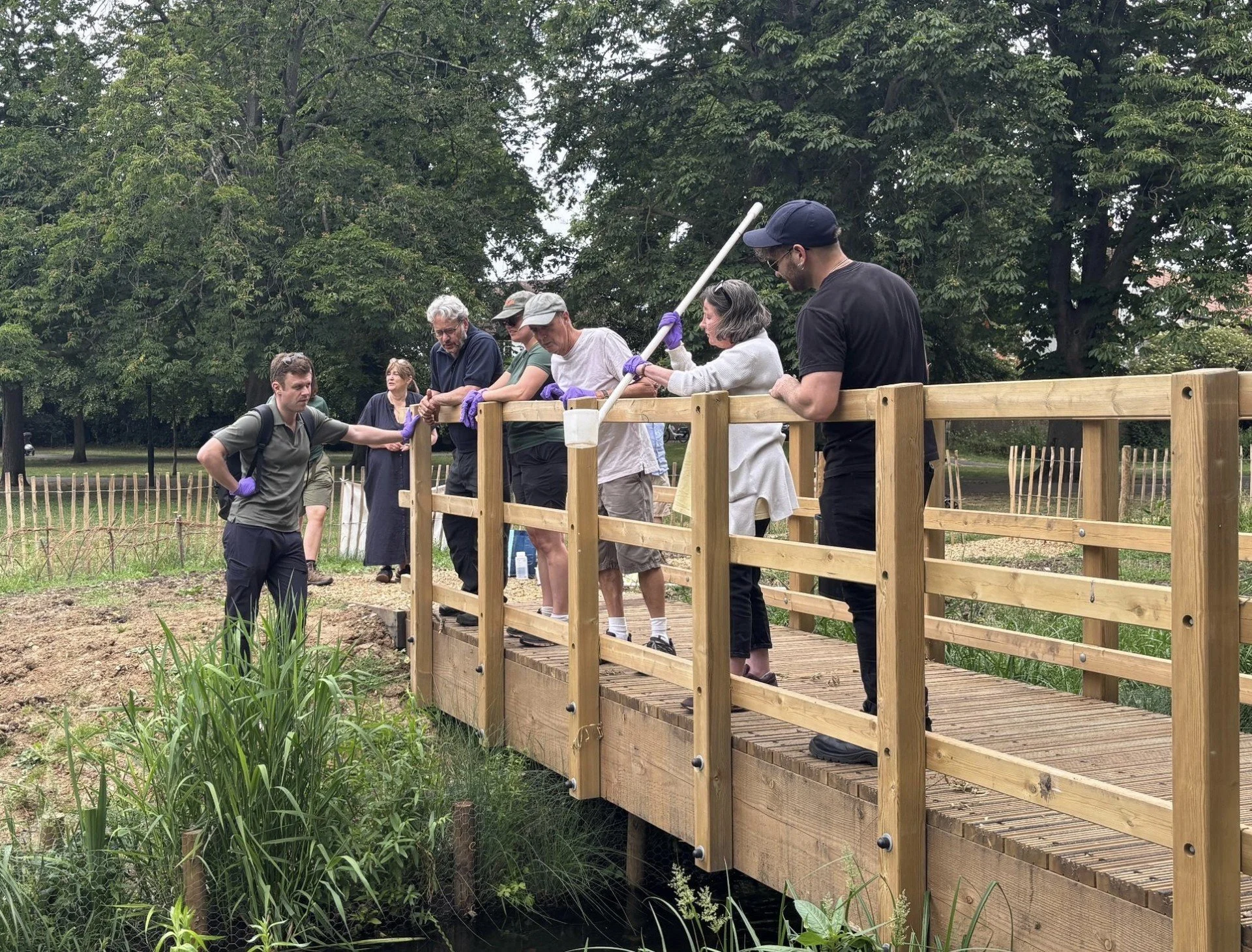 Restoring Beverley Brook by Barnes Conservation 
