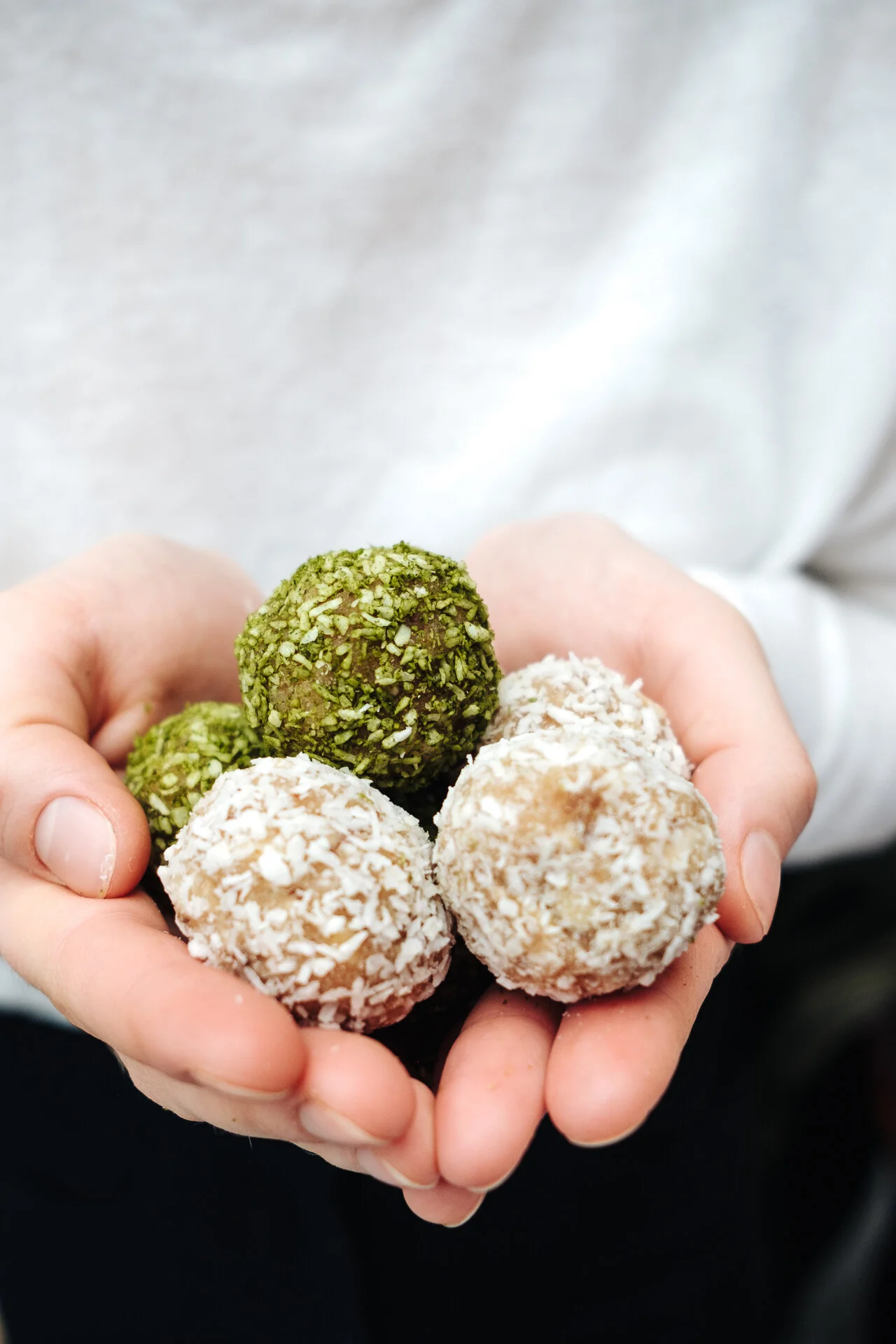 Matcha Mandel Bliss Balls