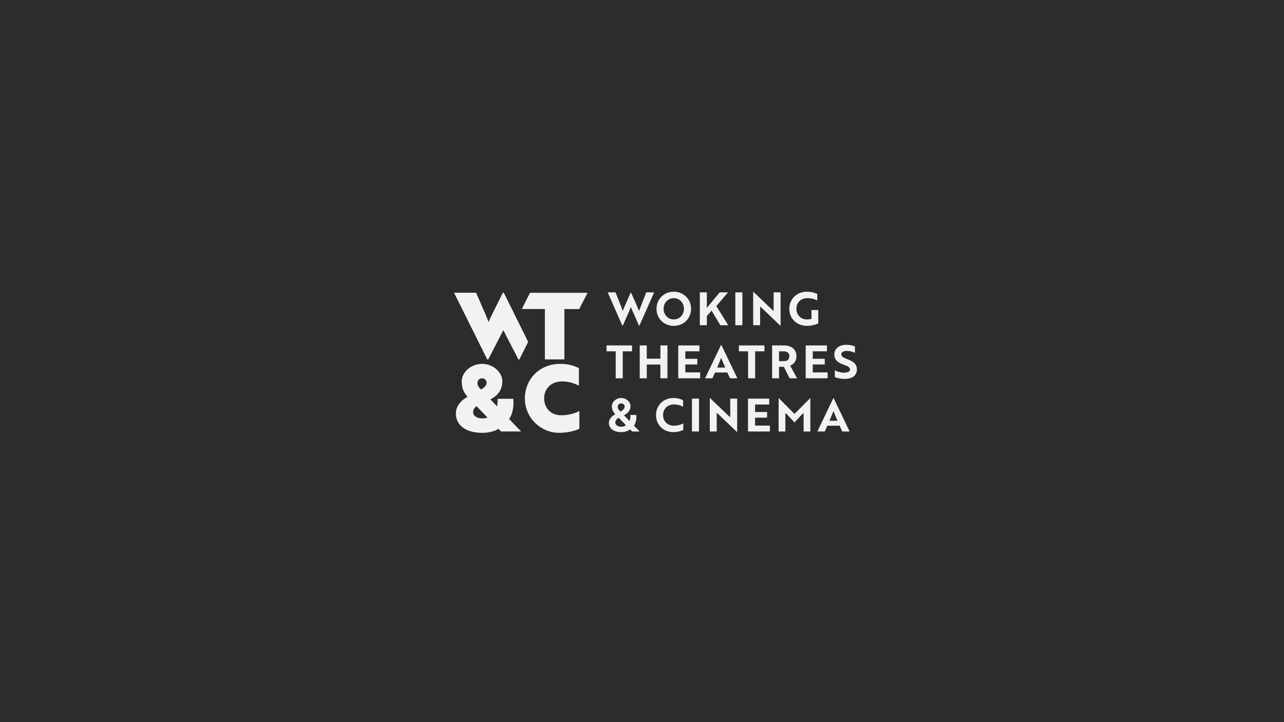 Logo design for Woking Theatres and Cinema