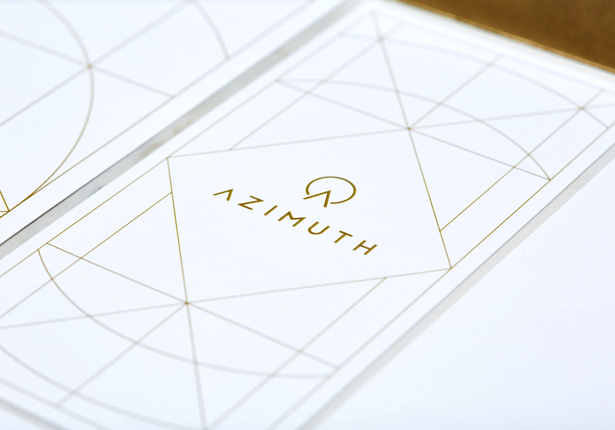 Brand identity design for boutique hotel bar including logo and pattern
