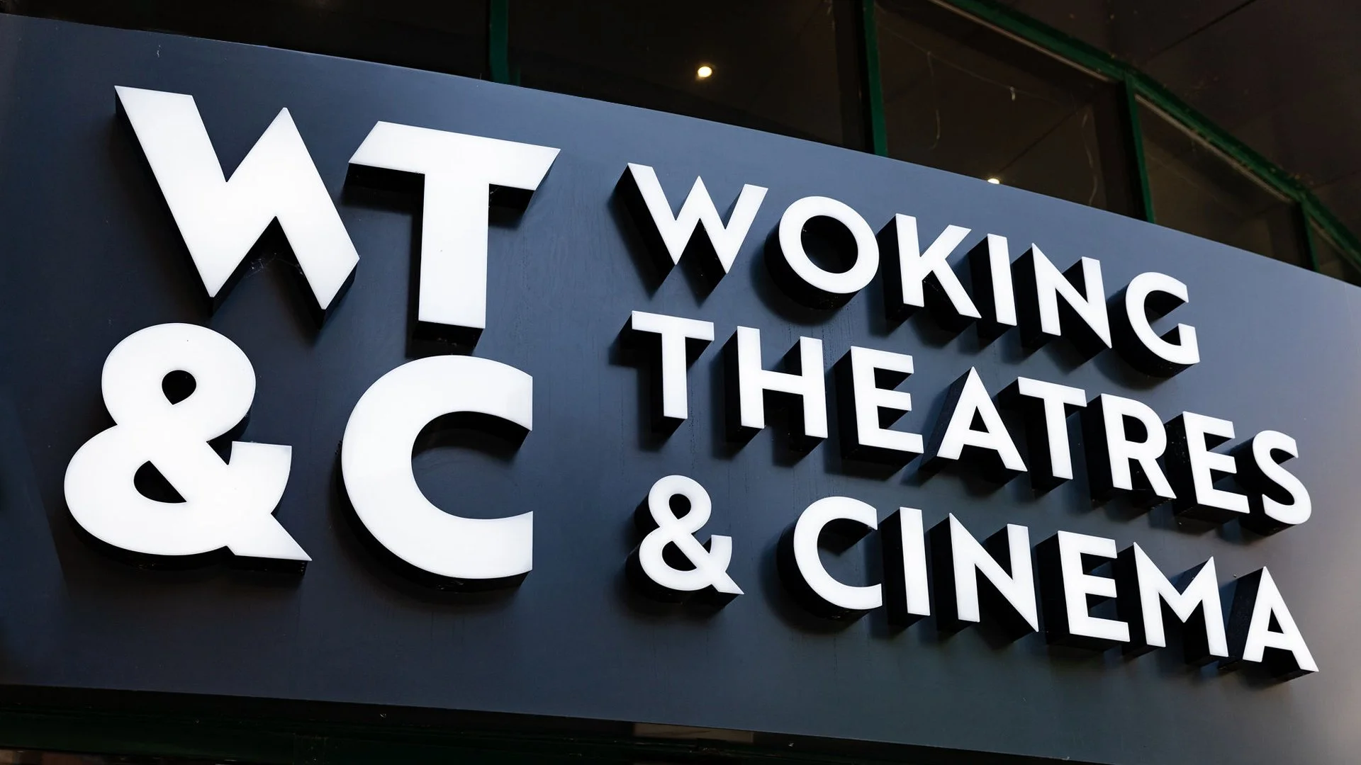 Fascia Sign for Woking Theatres and Cinema