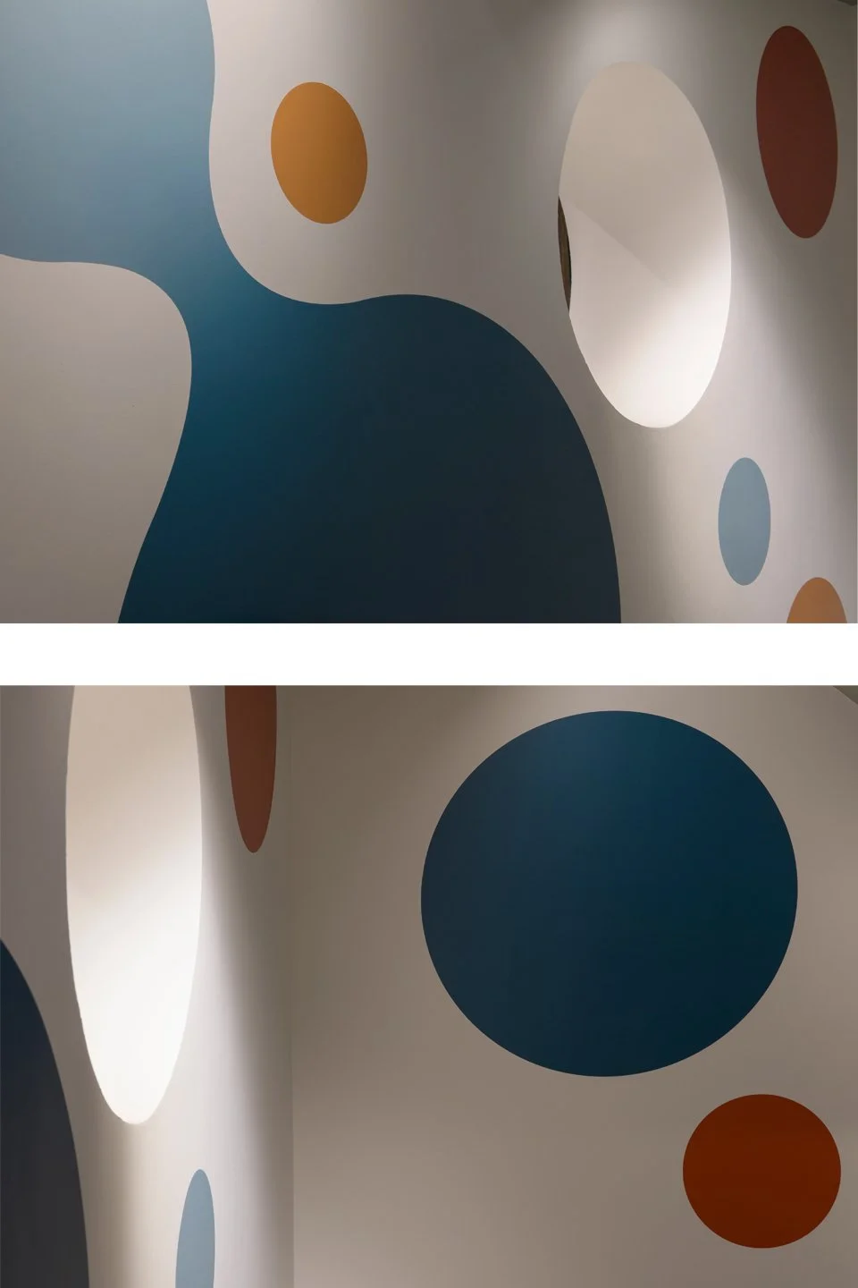 Wall pattern at Capsule Records
