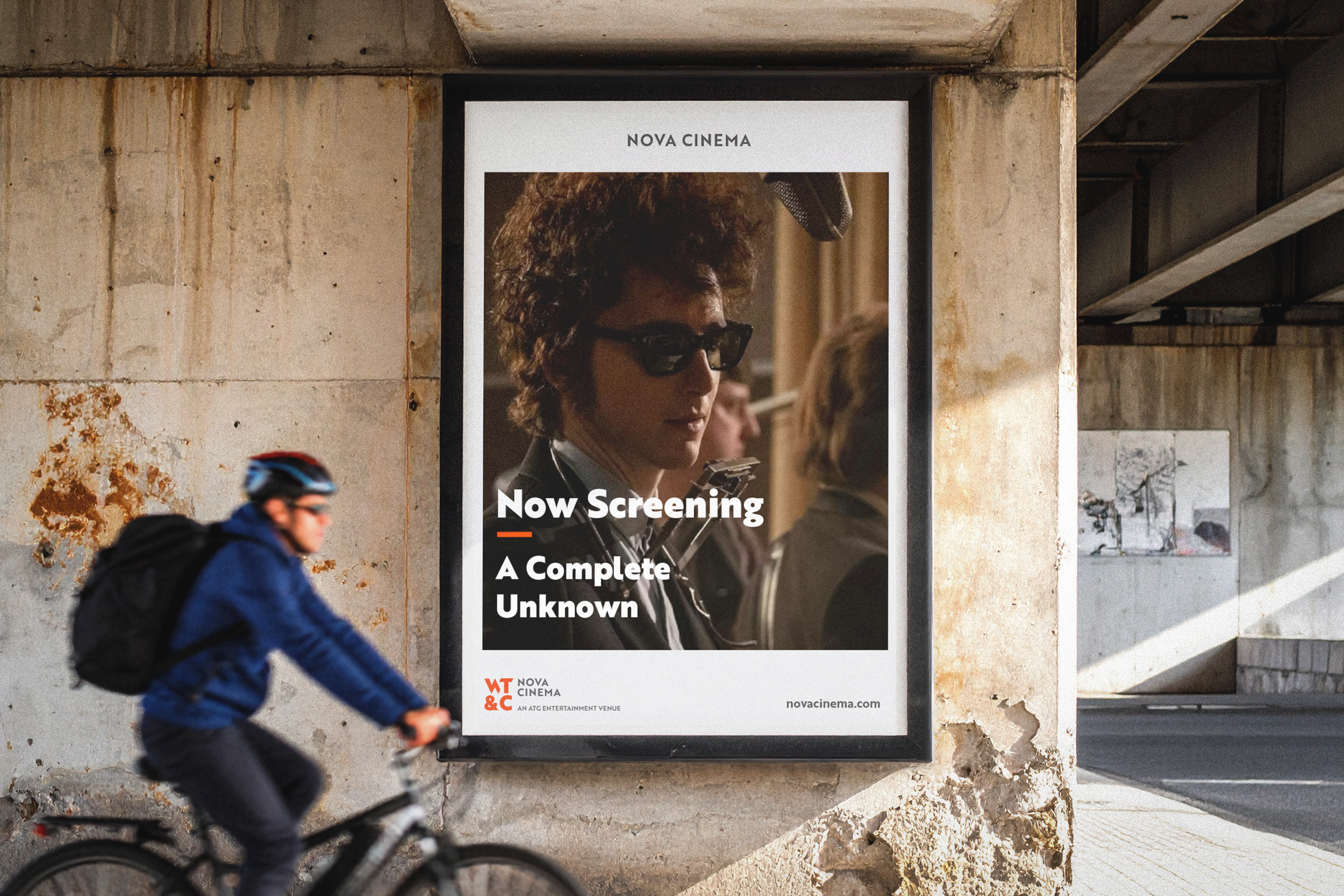 Nova Cinema  poster design and campaign graphics designed by Good Noise branding agency