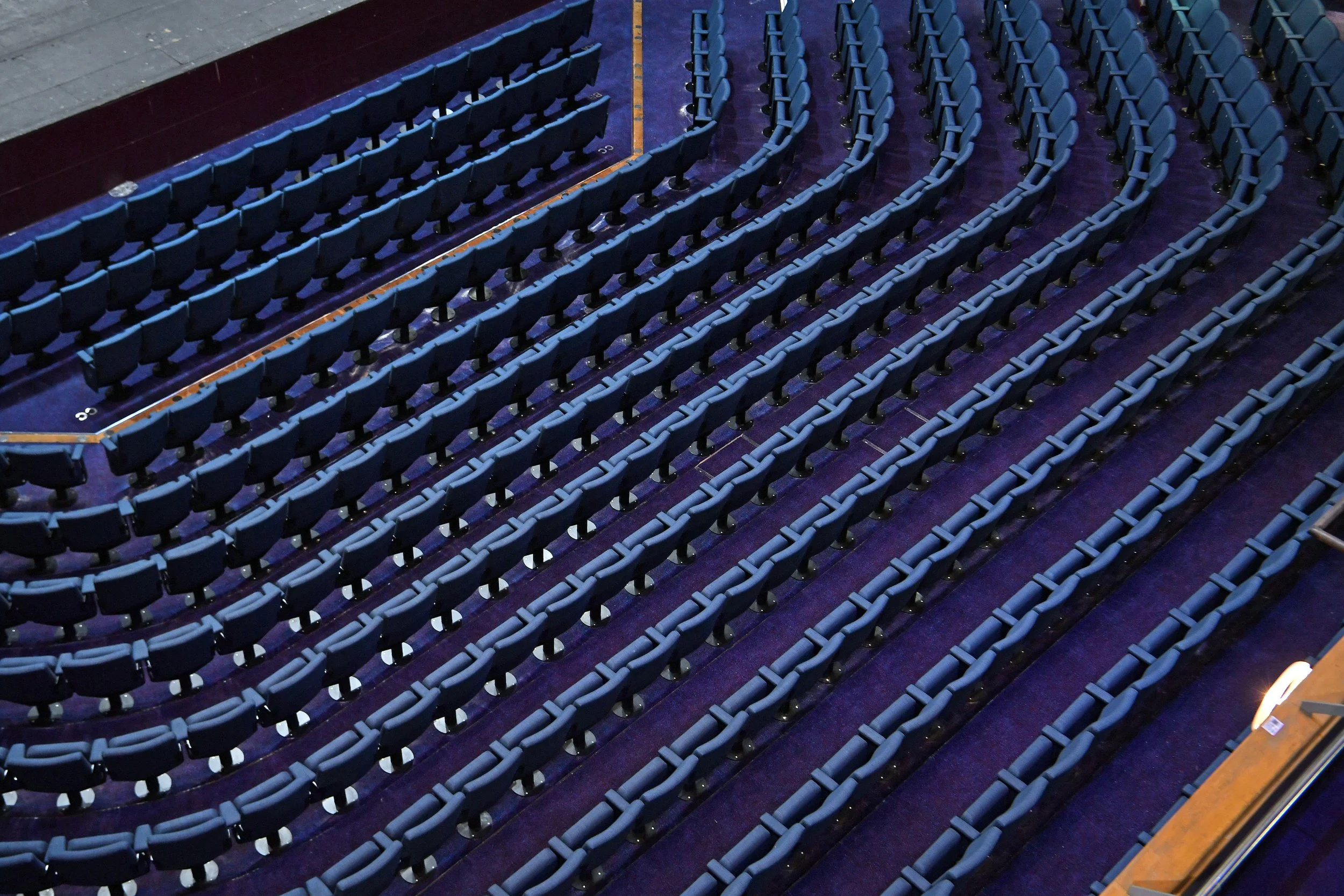 Seating of Woking Theatre