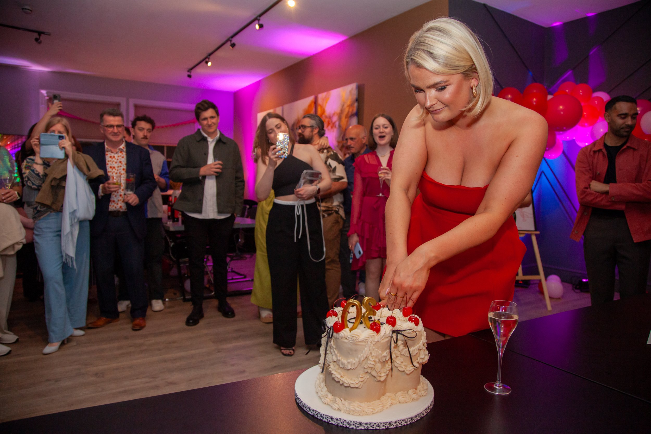 Abi Taylor 30th birthday at No4 Studios