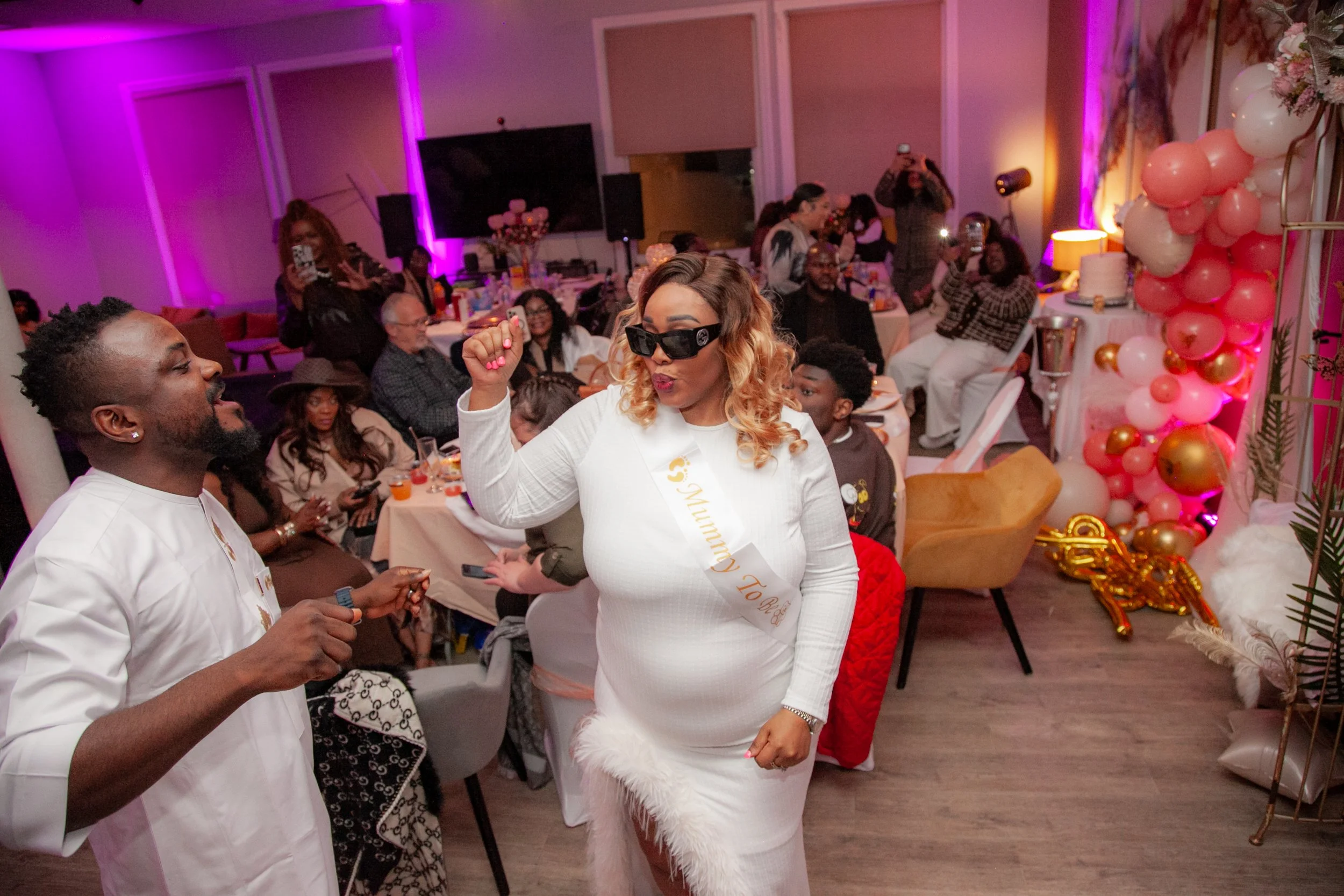 Pamela's baby shower at No4 Studios