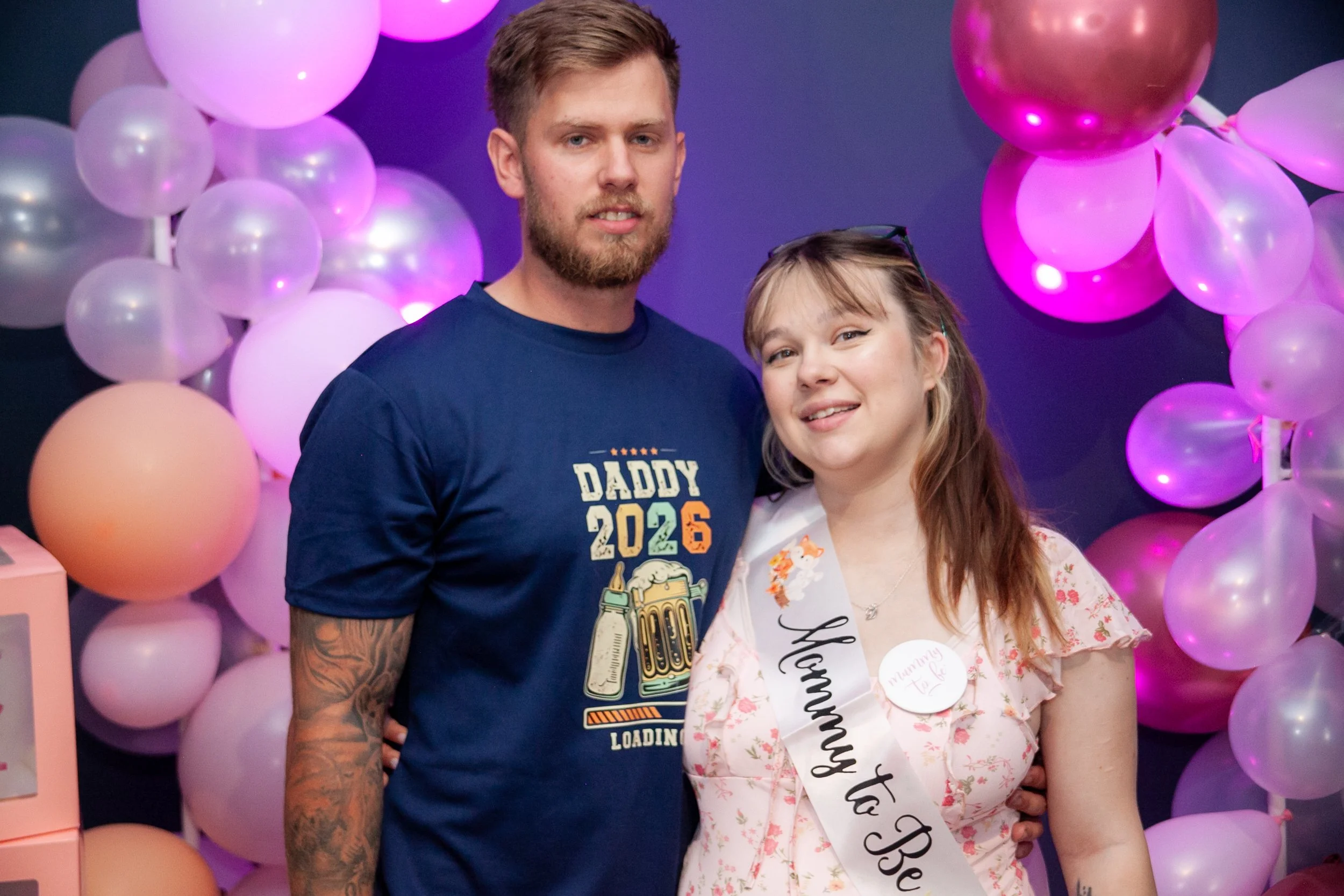 Kailin’s and Dave’s baby shower at No4 Studios