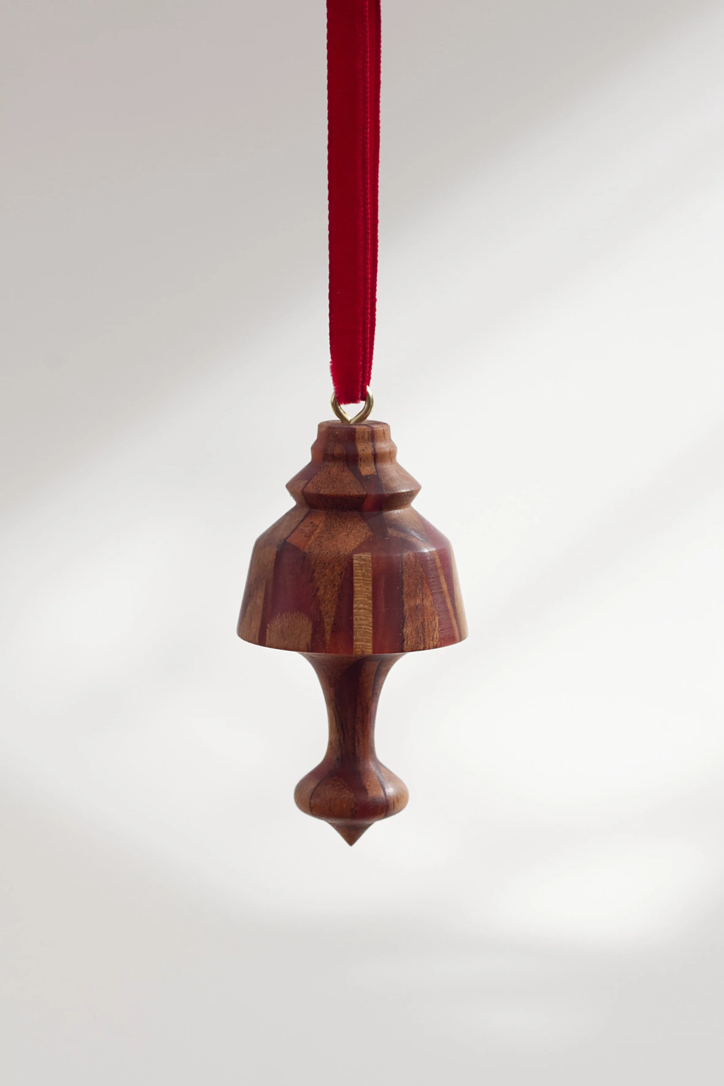Decoration - Iroko and Red resin
