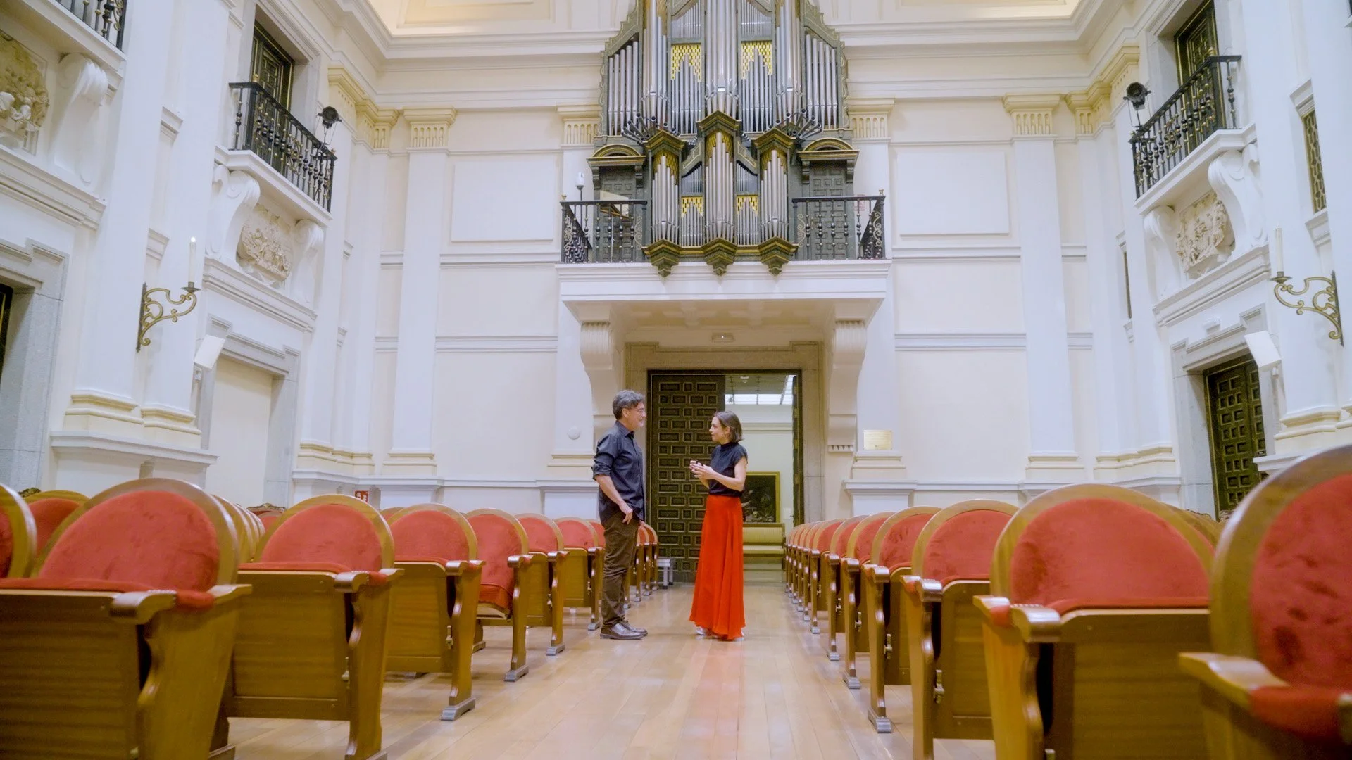 Entrevista con José María Sánchez-Verdú en la Real Academia de las Bellas Artes de San Fernando, en Madrid