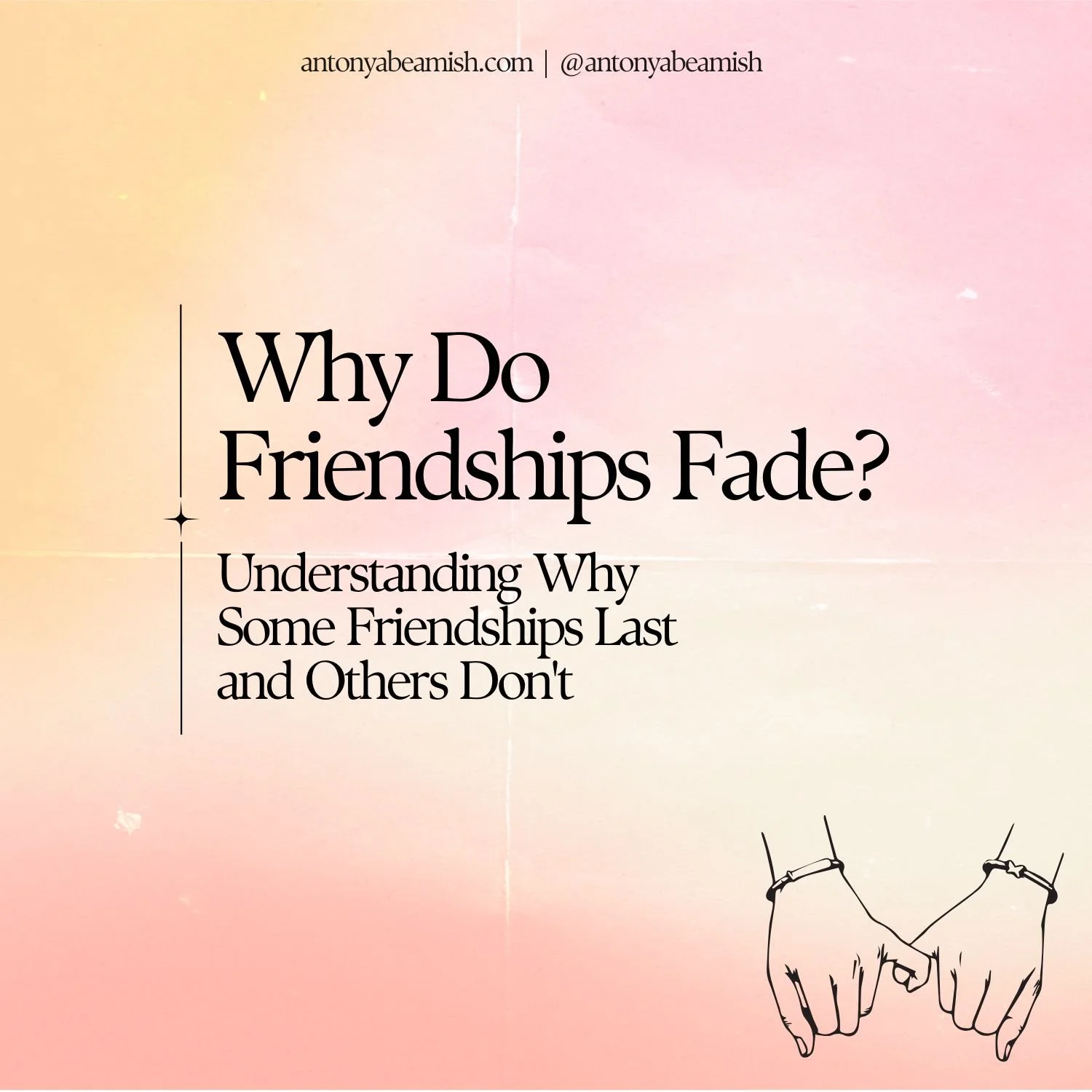 how friendships change over time as people grow, move through different life stages and drift apart