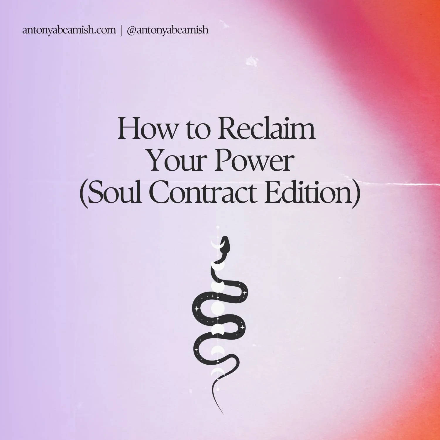 How to Reclaim Your Power