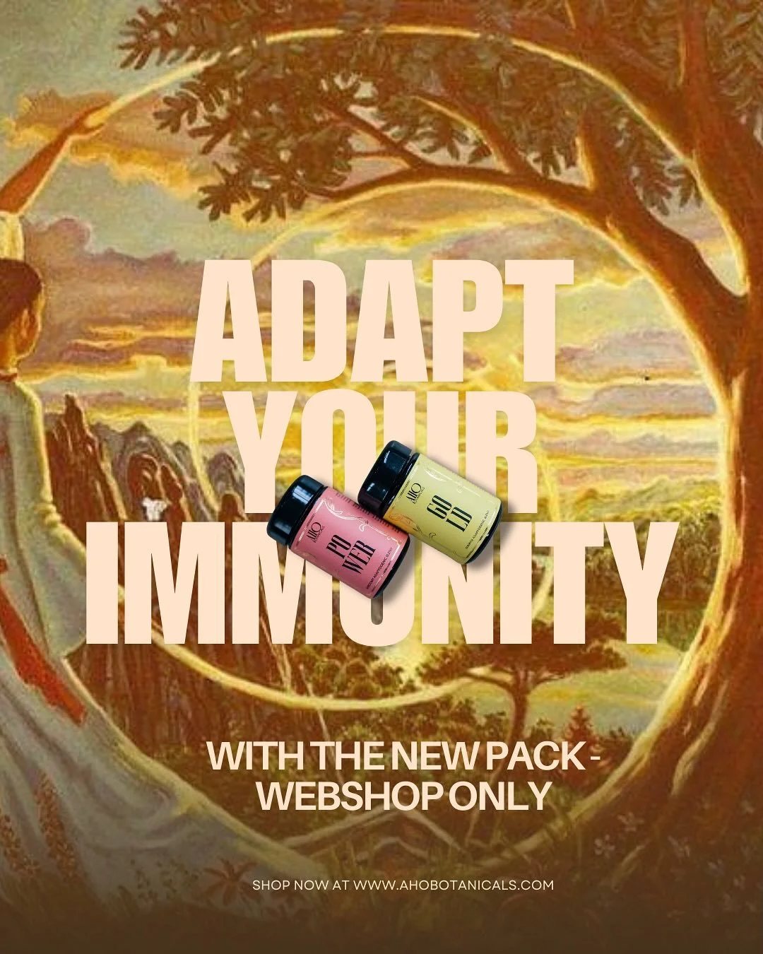 NEW PACK &mdash; webshop only 🪄(link in bio)

#immunity #power #gold #monthlycures #adaptogens