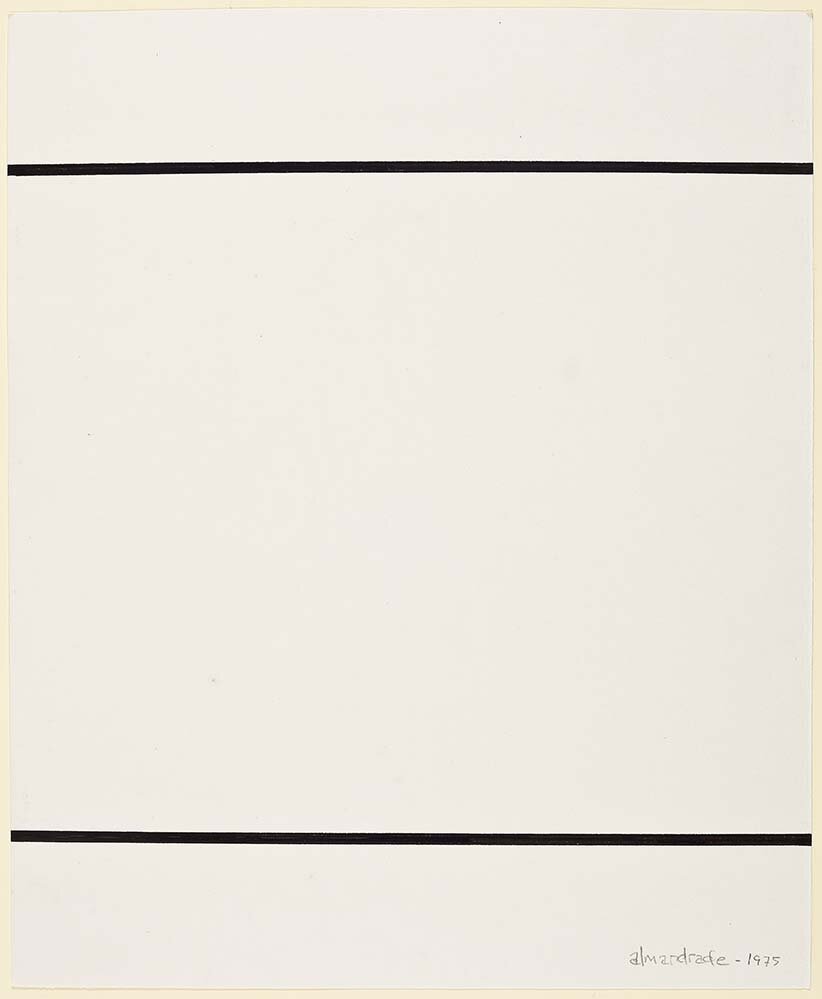 Almandrade - Bomba - 1975 - 28x23cm - Nanquim s/ Papel - 1/5