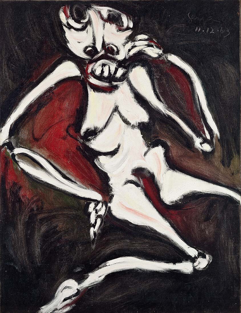Ivan Serpa - Fase Negra - 1963 - 130x100cm - OST
