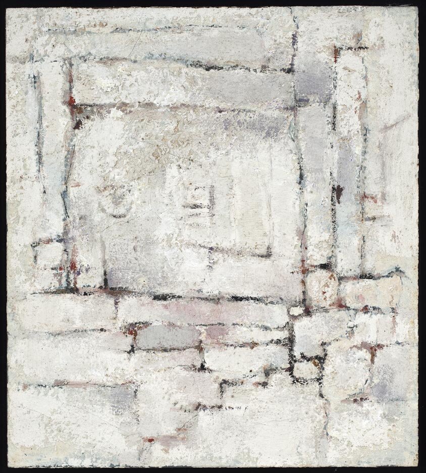 Sem Título - Circa 61 - 26x23cm - Óleo Sobre Cartão