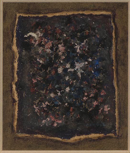 Sem Título - Circa 62 - 13x11cm - Óleo Sobre Cartão