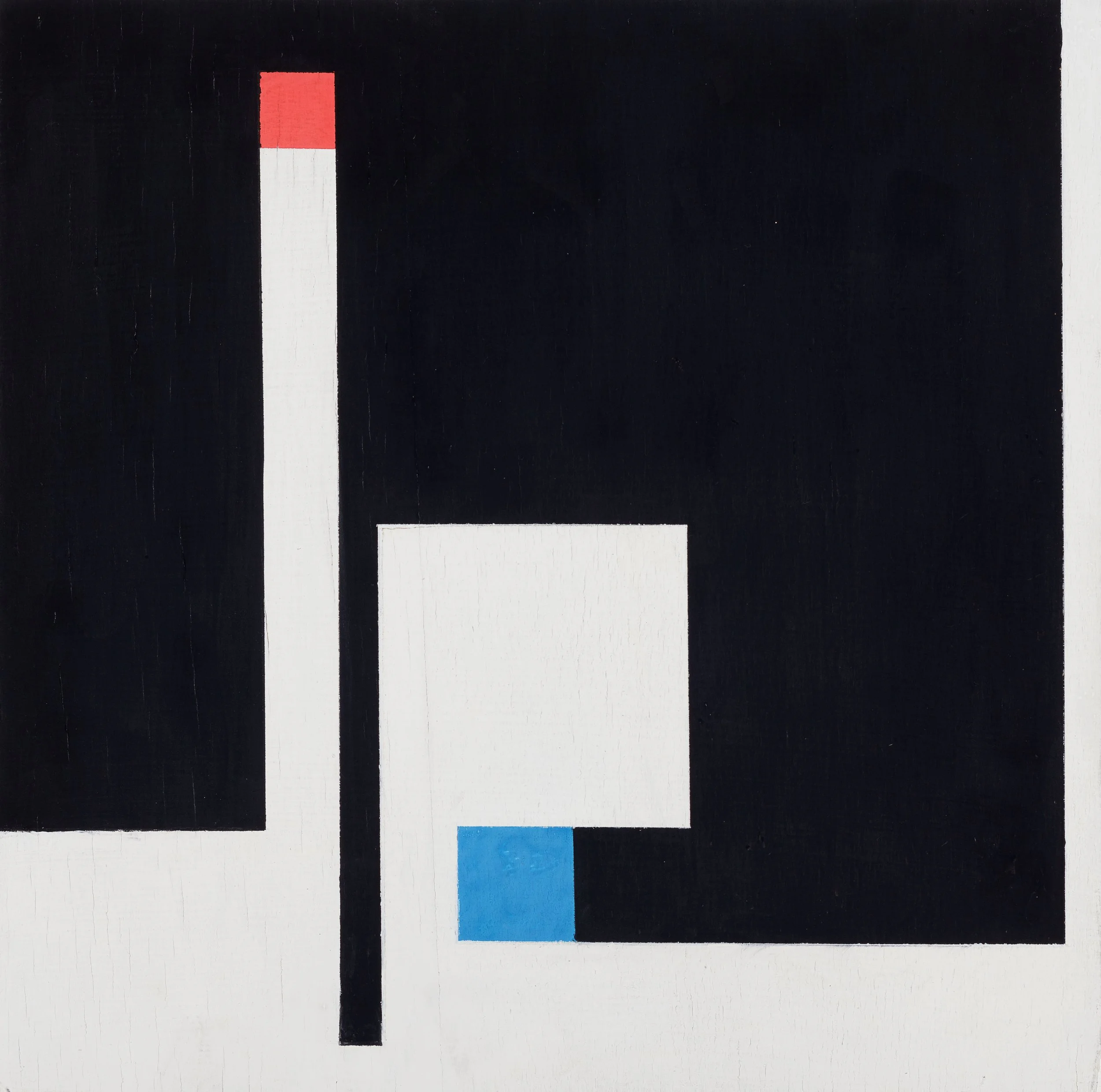 BRUNO MUNARI – “Negativo/Positivo” – 30 x 30 cm – Têmpera sobre madeira – 1951