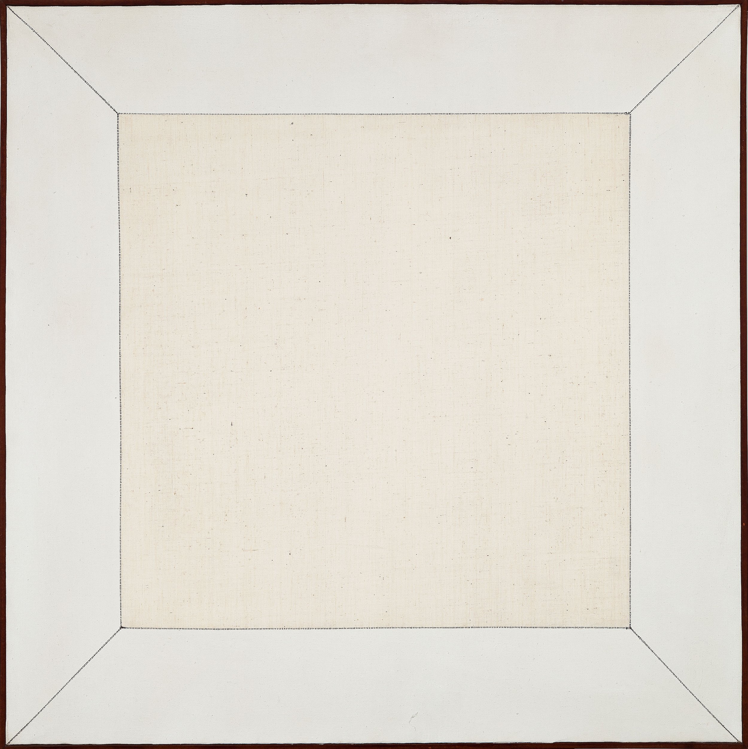 PAULO ROBERTO LEAL – 67 x 67 cm – “Armagem” – Látex sobre tela costurada – 1975