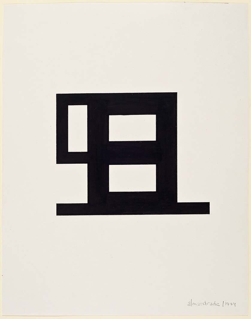 Almandrade - Sol - 1974 - 30x23cm - Nanquim s/ Papel - 4/10