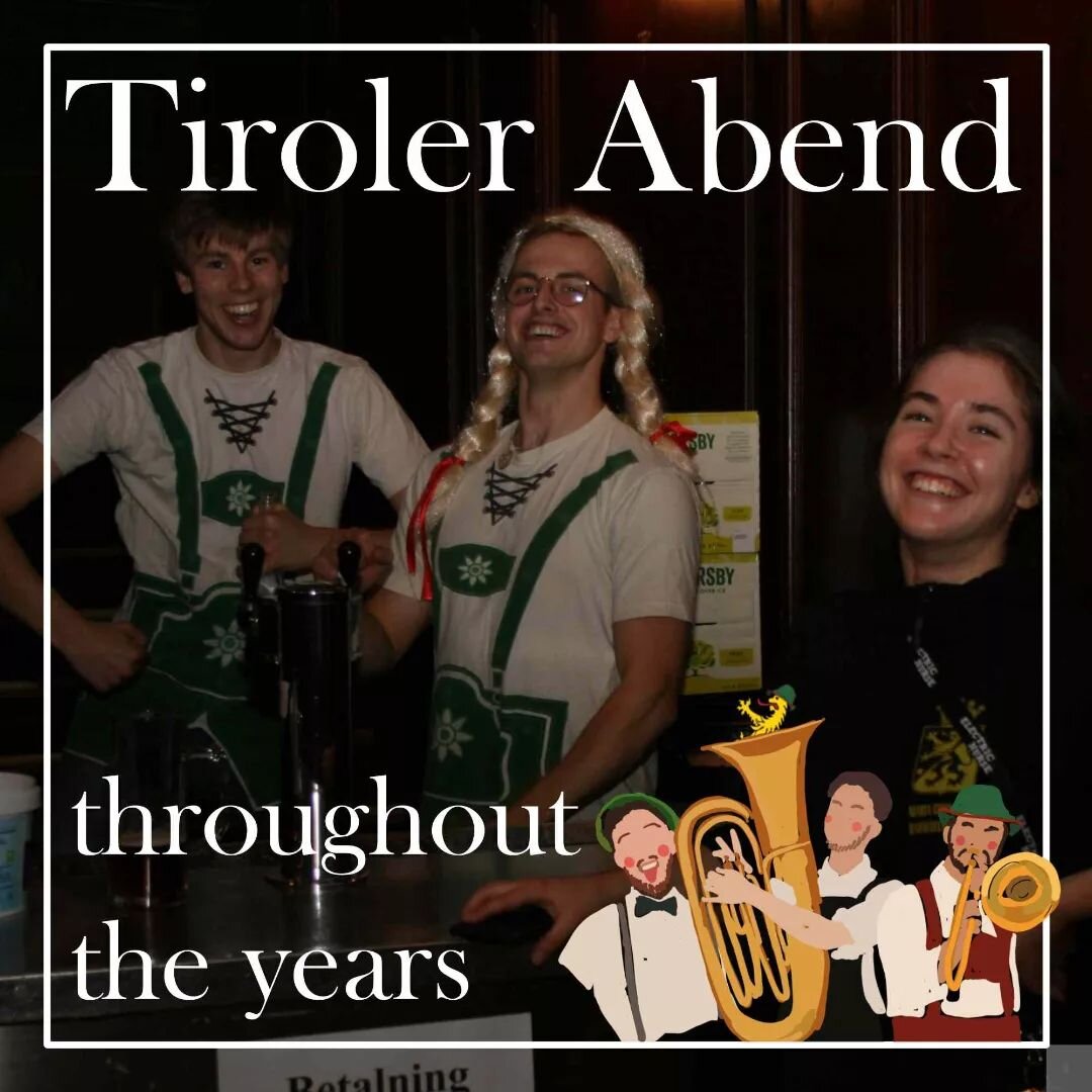 D&aring; vi firat Tiroler Abend sen 80-talet vill vi ge er en liten sneakpeak p&aring; vad du kan f&ouml;rv&auml;nta dig p&aring; fredag. Vi ses d&auml;r! 🖤💛
---
Since we've been celebrating Tiroler Abend since the 80s, we'd like to give you a snea
