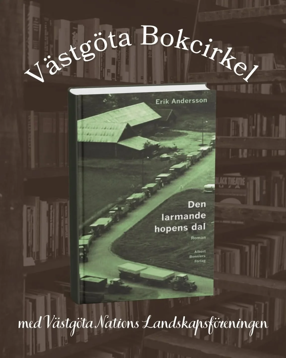 Nyhet i h&ouml;st: V&auml;stg&ouml;ta Bokcirkel! 📚
Vi vill samla alla generationer &ndash; seniorer, juniorer, recentiorer och medlemmar i Landskapsf&ouml;reningen &ndash; till gemensamma l&auml;supplevelser p&aring; nationen.

Med i planeringsgrupp