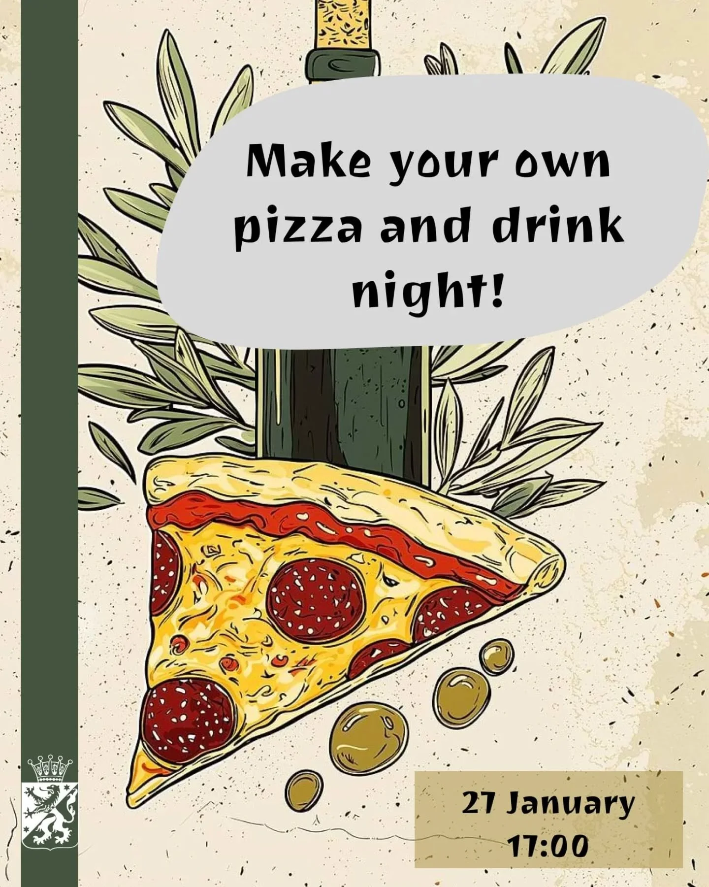 Make your own Pizza &amp; Drink Night
Date: 27/01/2026 17:00

Ever wanted to try making pizza the professional way? Now you can! V&auml;stg&ouml;ta nations recceteam invites you all to a &ldquo;Make your own pizza and drink&rdquo; night. Join one of 