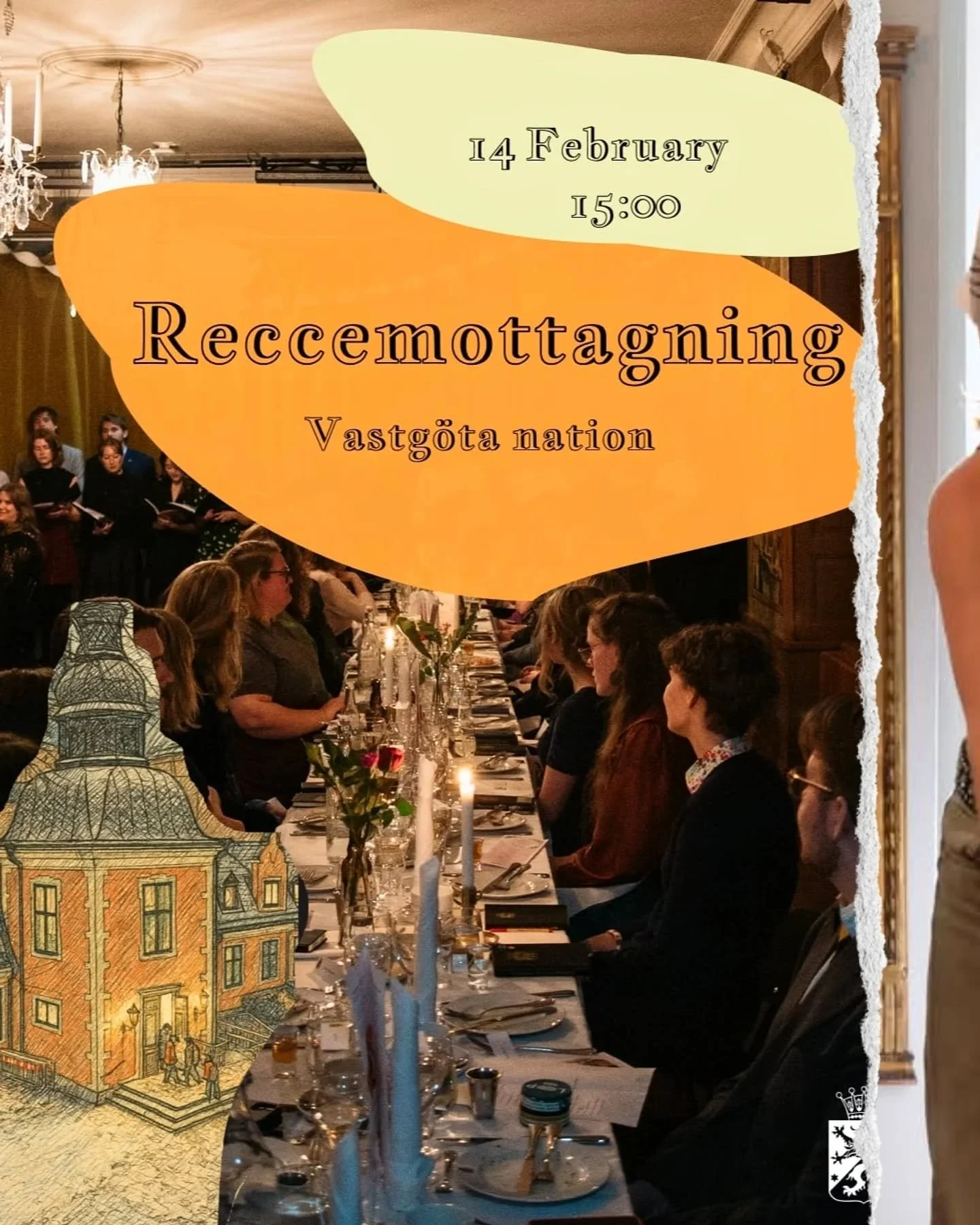 *English below*

Recce se hit! Vi p&aring; V&auml;stg&ouml;ta nation &auml;r glada att f&aring; v&auml;lkommna v&aring;ra nya medlemmar till v&aring;rens Reccemottagning! Under dagen kommer nya reccar introduceras till nationen och allt som h&auml;nd