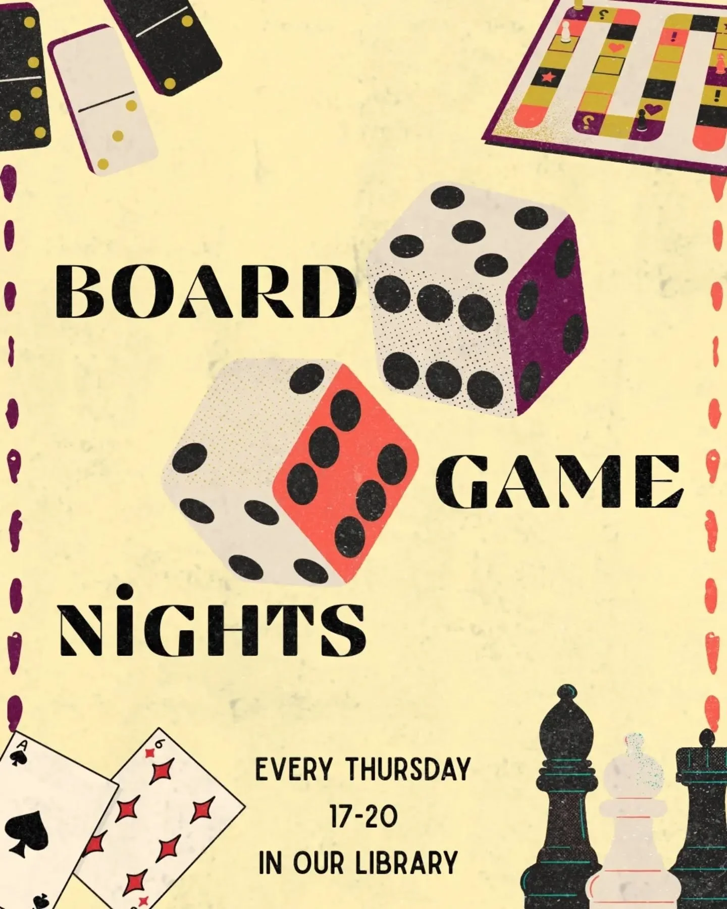 V&auml;lkomna p&aring; br&auml;dspelskv&auml;llar varje torsdag 17-20!