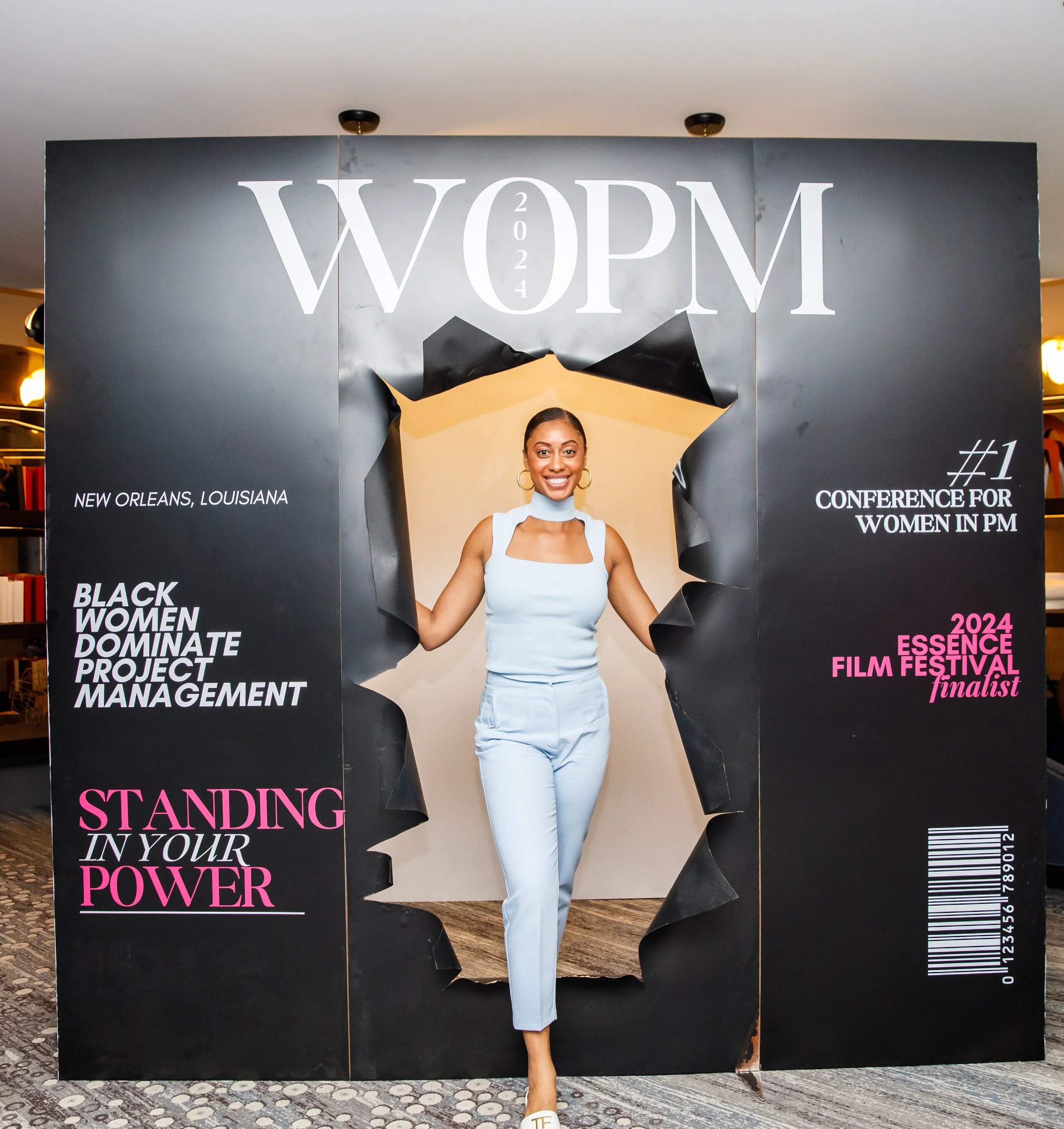 black woman in project management terms