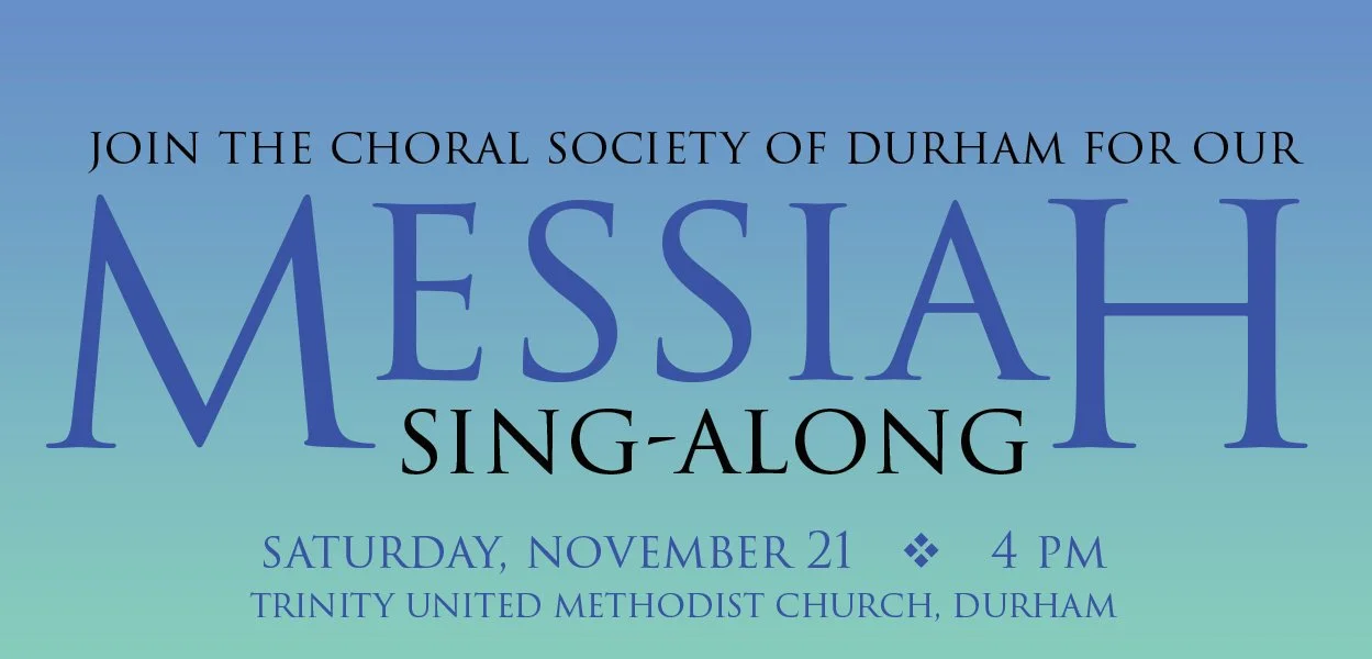 CSD Messiah Sing-Along (benefitting OTM)