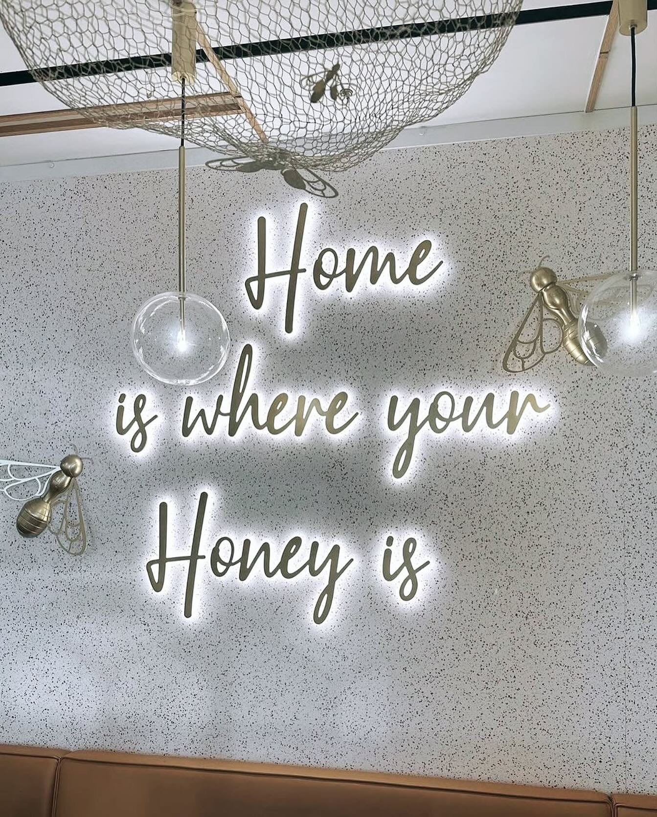 🐝 Mantra of the day: Home is where your honey is ✨