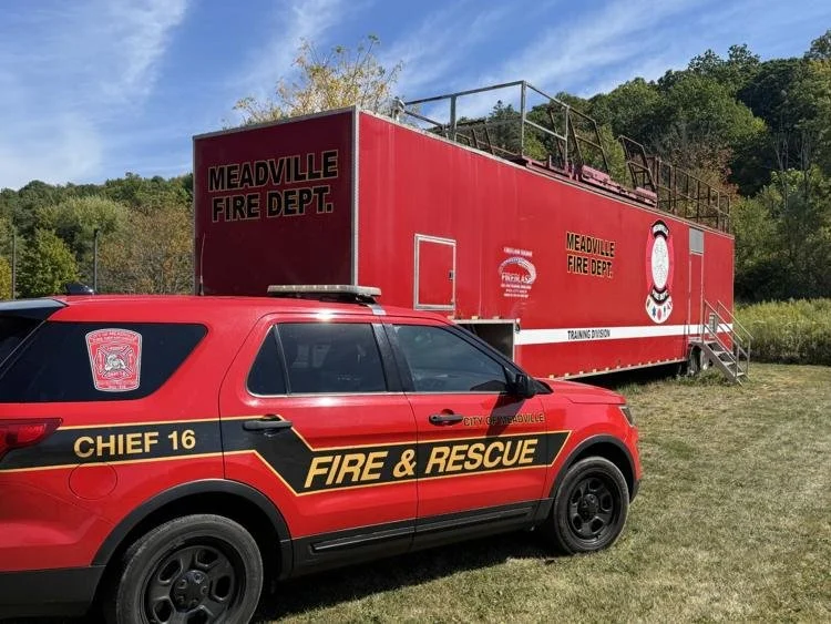 City fire department acquires training trailer