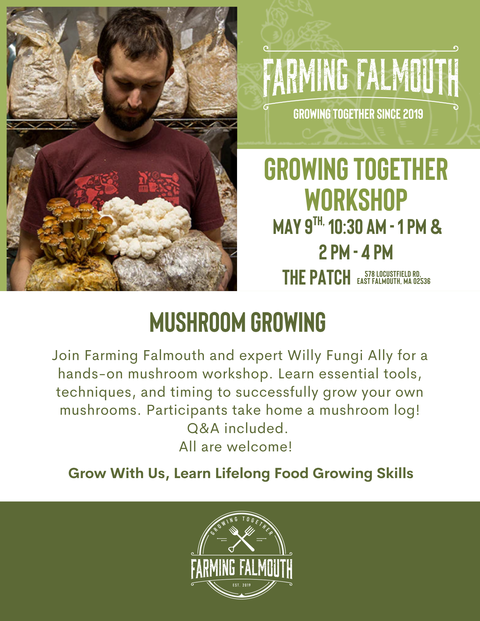 Mushroom Workshop • May 9