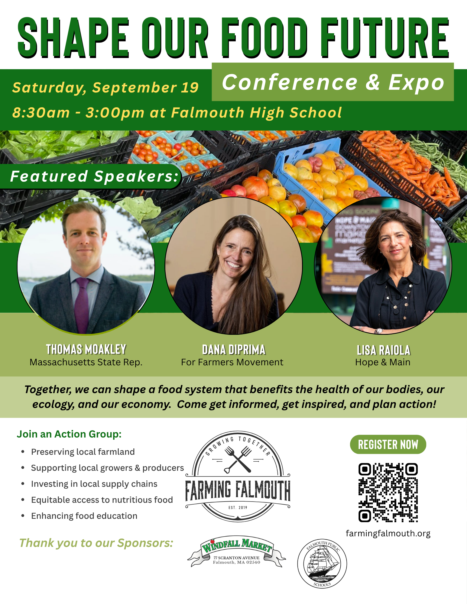 Shape Our Food Future Conference &amp; Expo Sept 19th