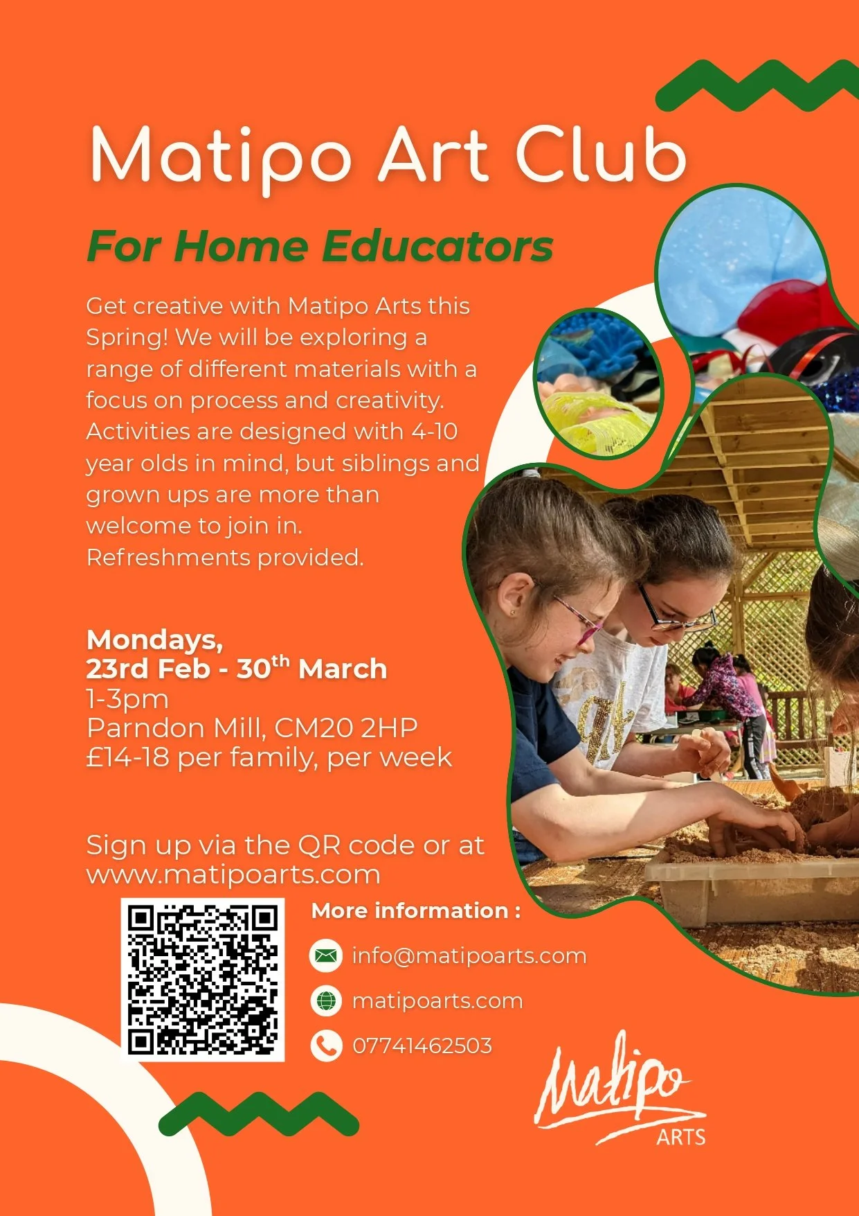 &nbsp;Matipo Art Club - For Home Educators