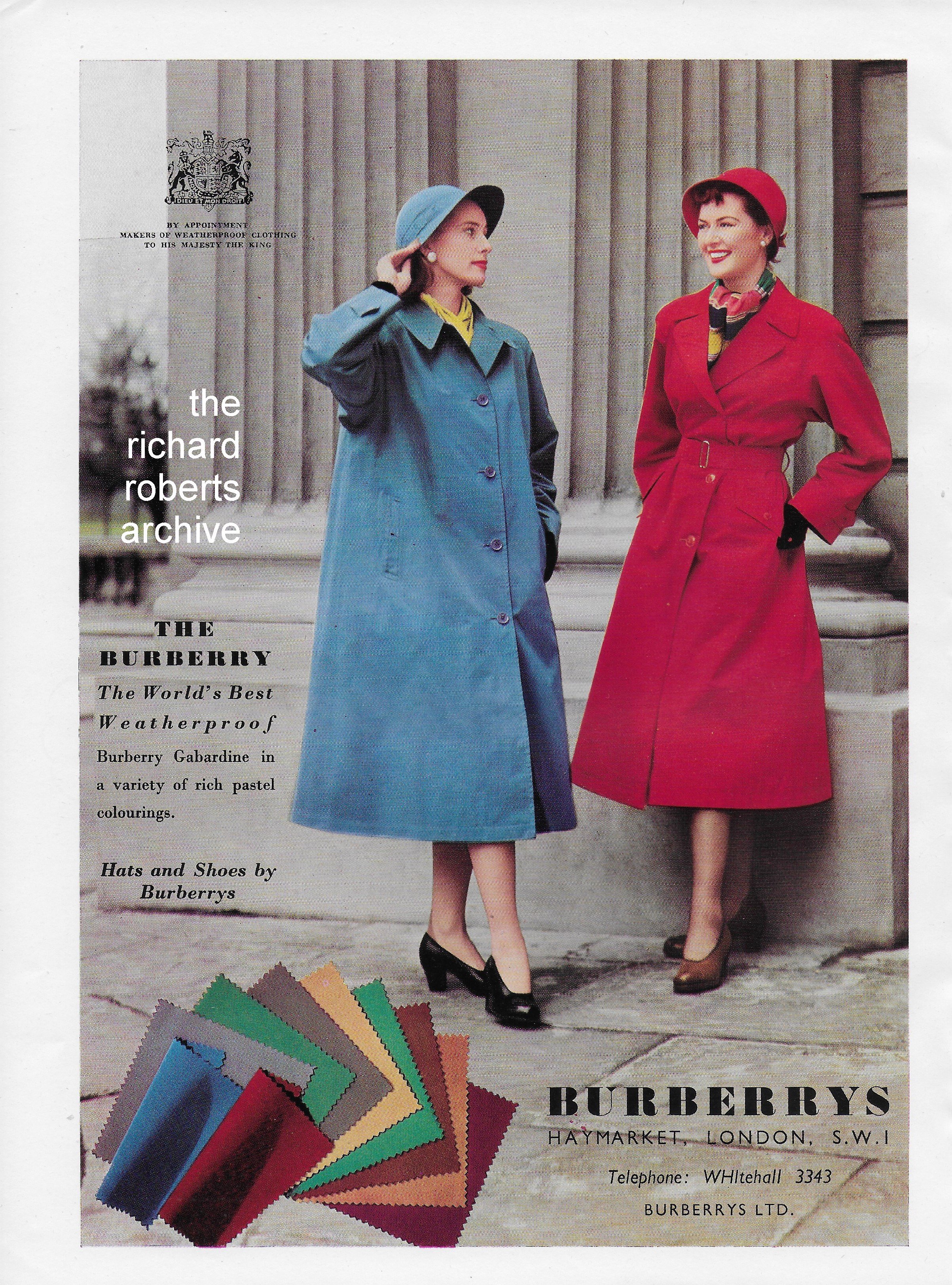 Verwaand optocht Daarbij History of Burberry Advertising — The Richard Roberts Archive