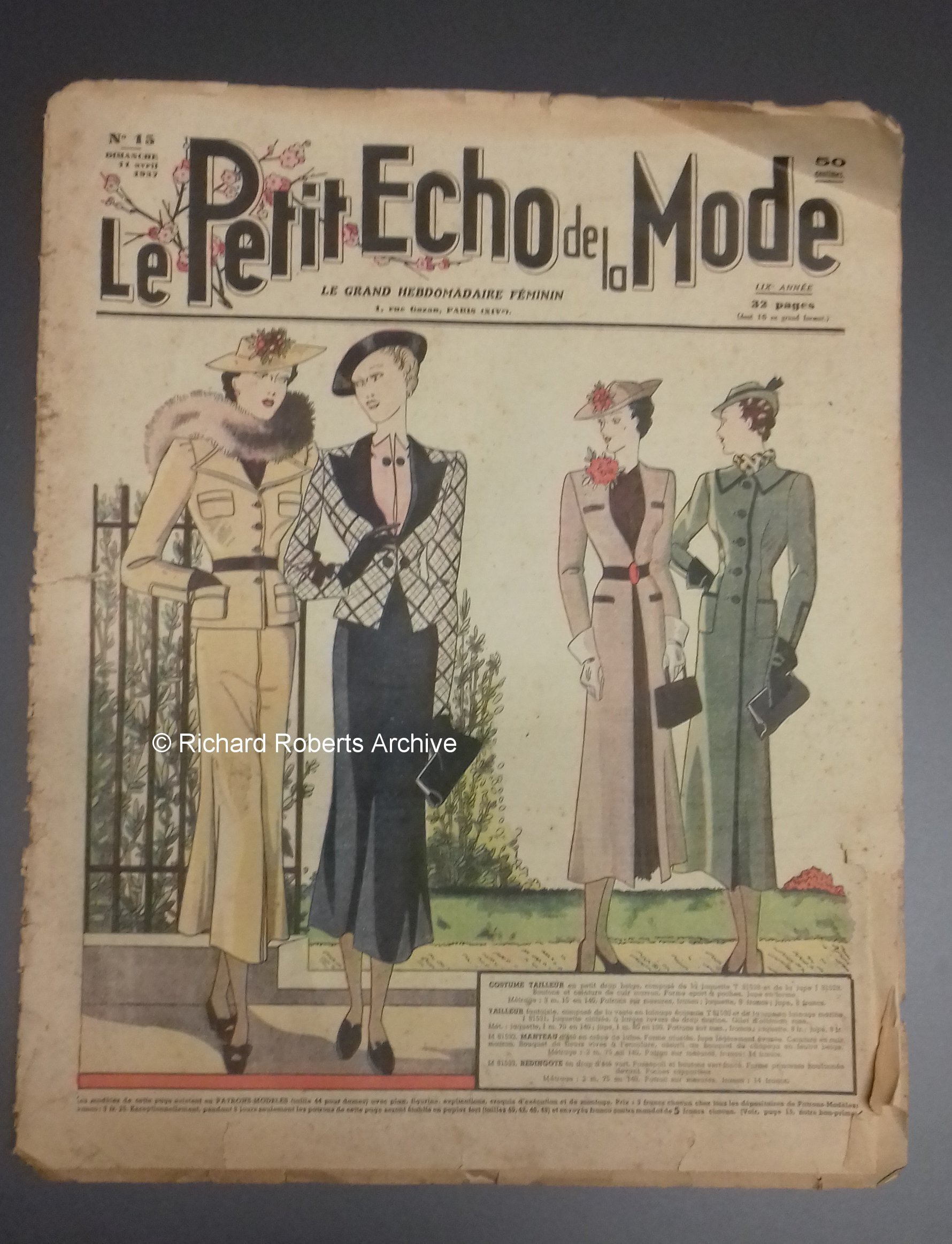 Buy The Little Echo of Fashion June 3, 1917, Women's Magazine