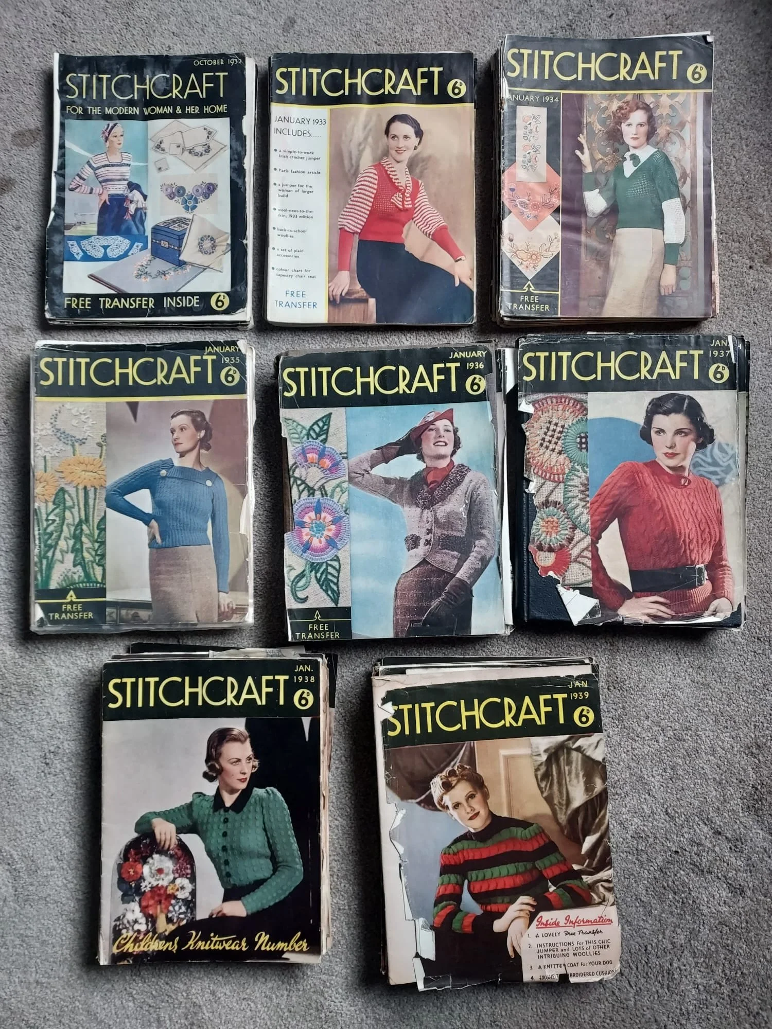 Stitchcraft magazine, 1932-79