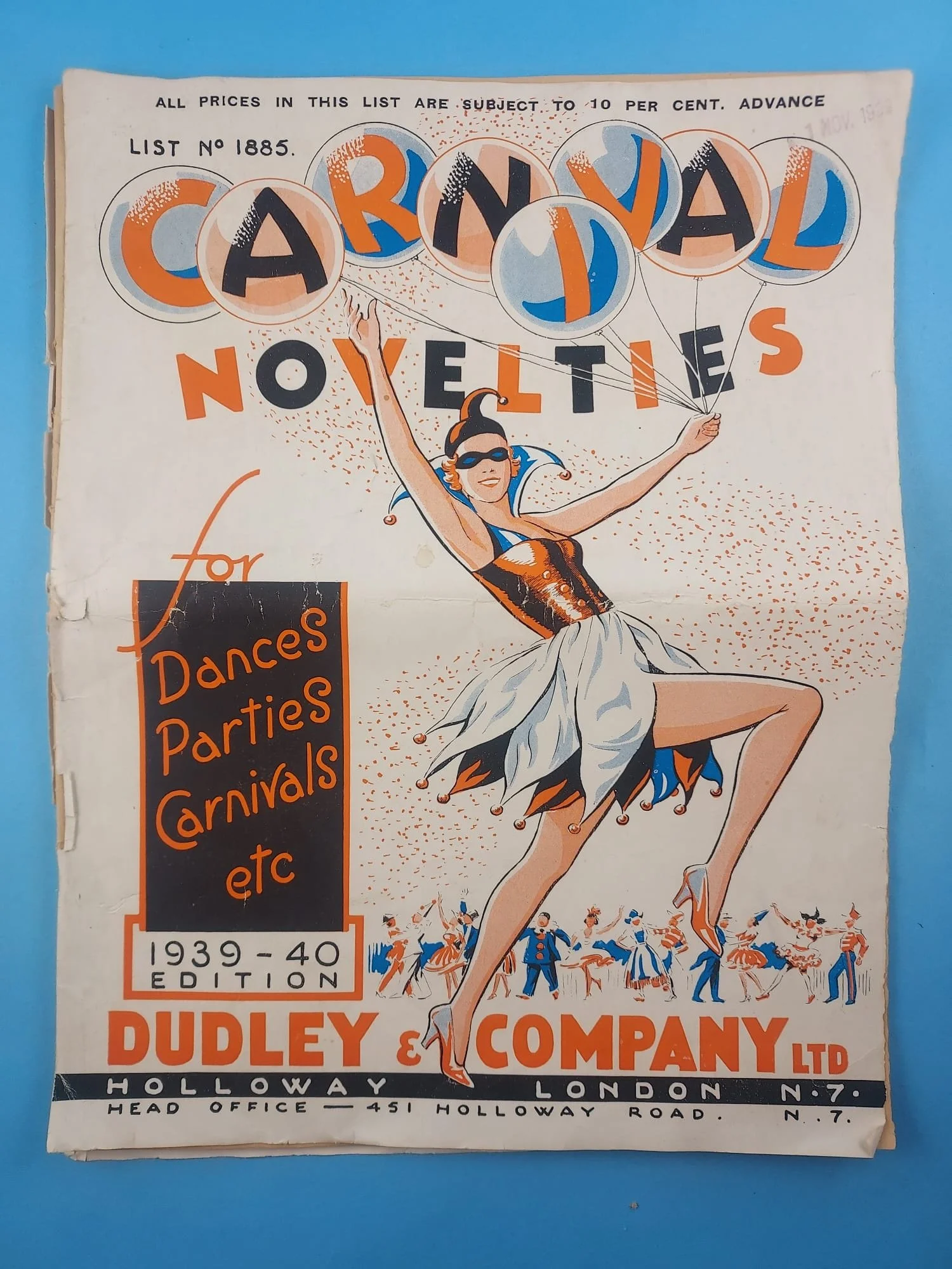 Carnival Novelties (1939-40)
