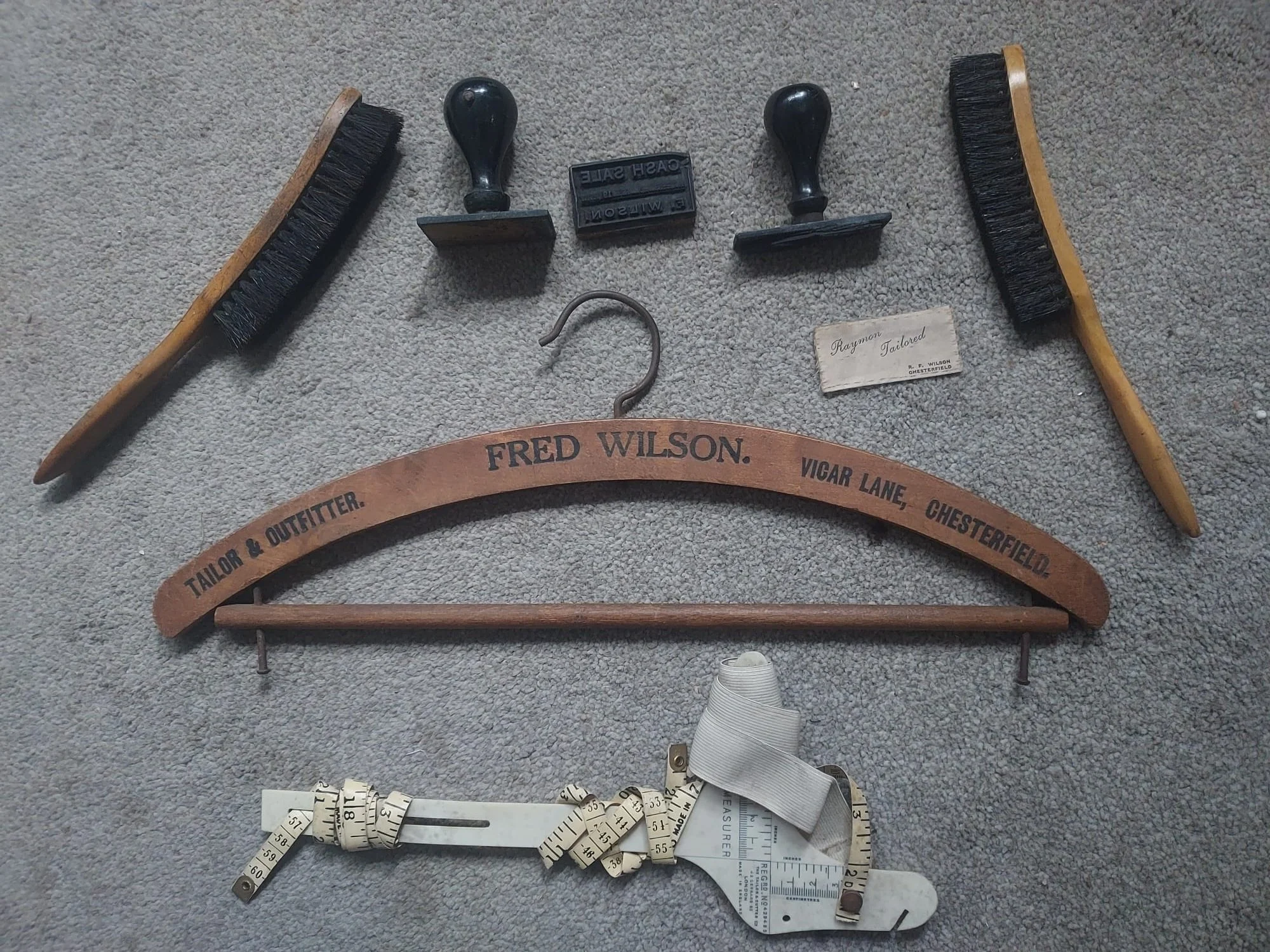 Tailoring memorabilia, 1920s-40s
