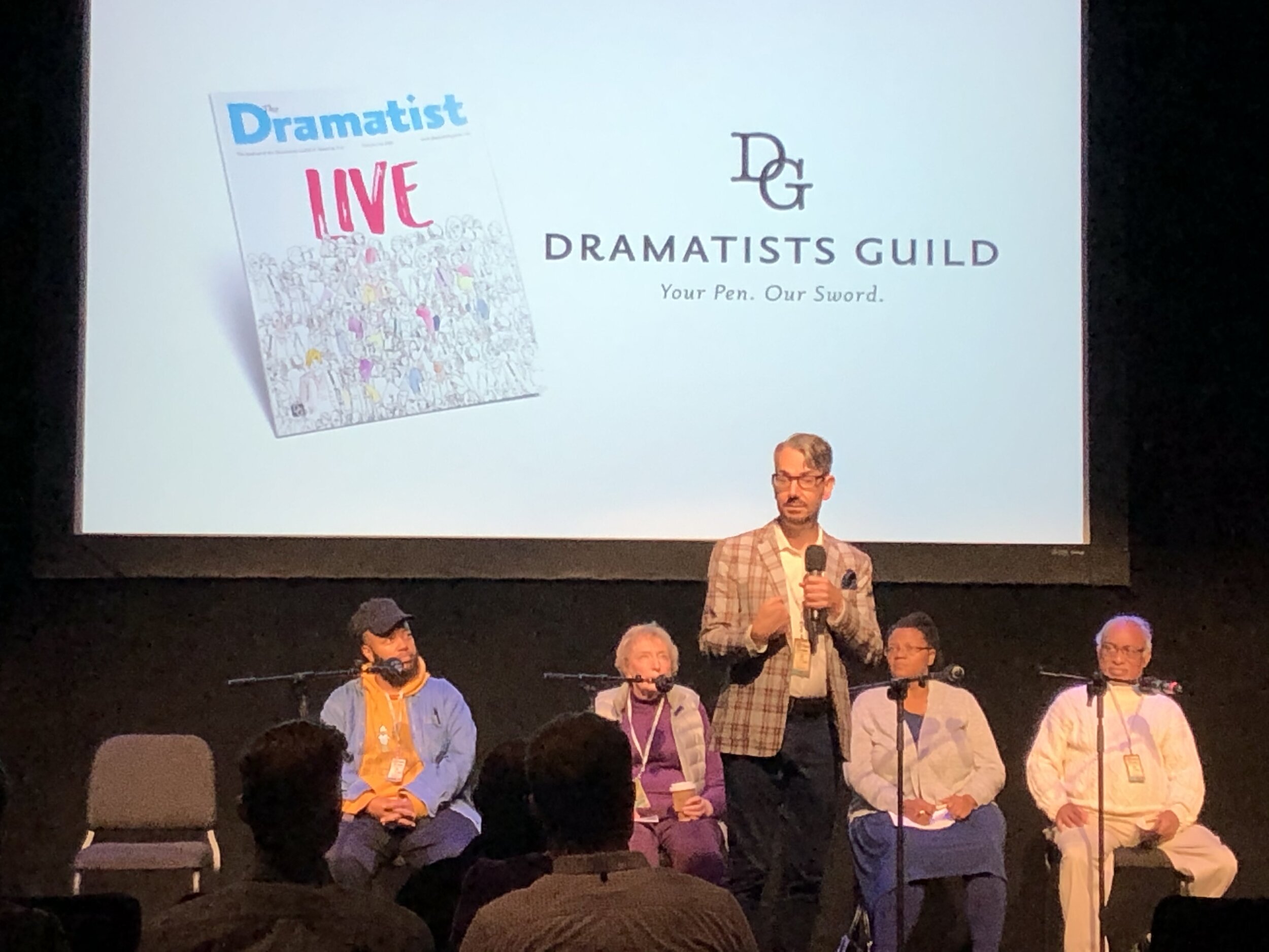 Dramatist Guild panel discussion (The Z! 2019)