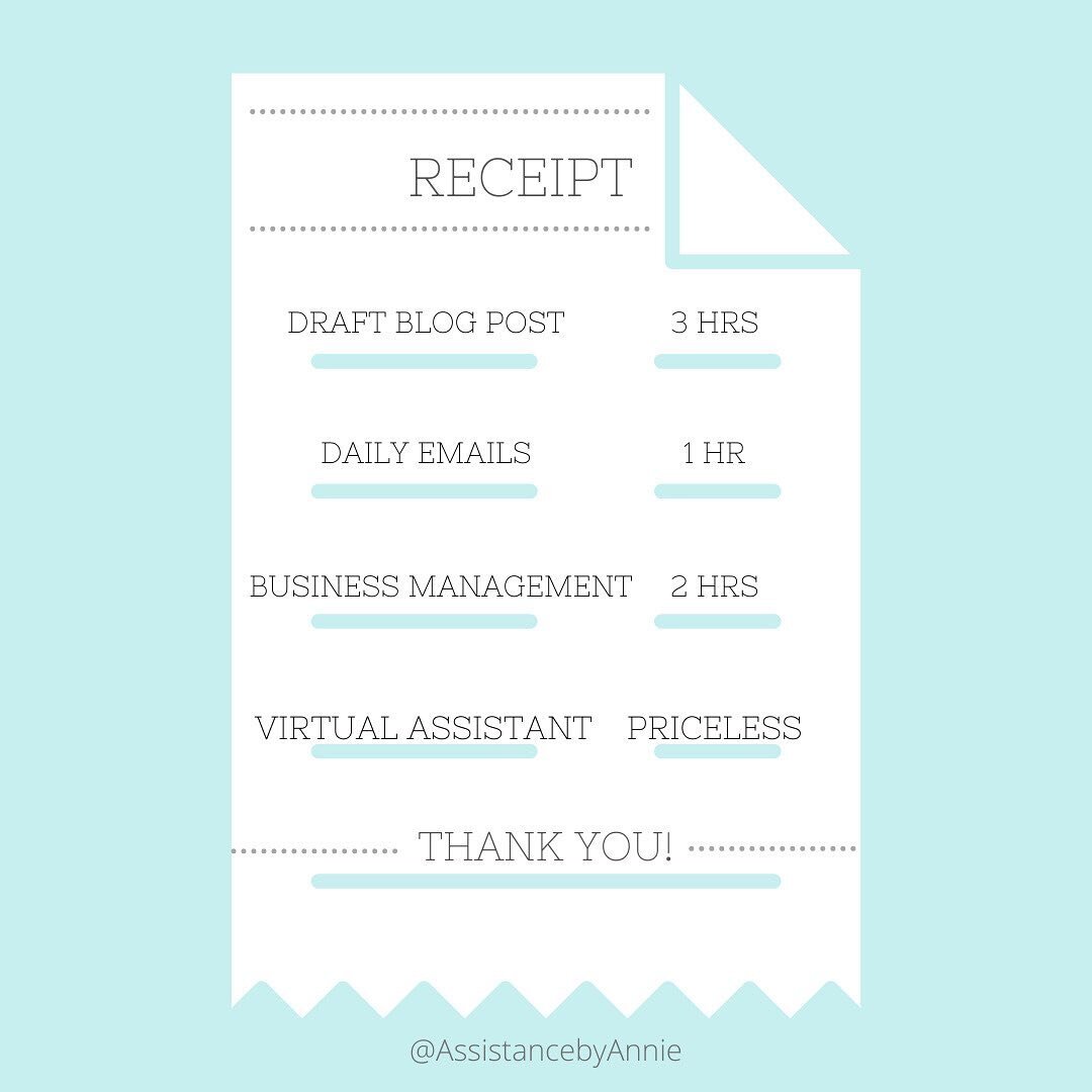 How much does your sanity and free time cost? 🤔 (Probably a whole lot more than hiring a VA would be!)
.
Outsourcing can be intimidating - to share information and TRUST that a person can do it the way you would is SCARY.
.
But it's also WORTH IT. Y