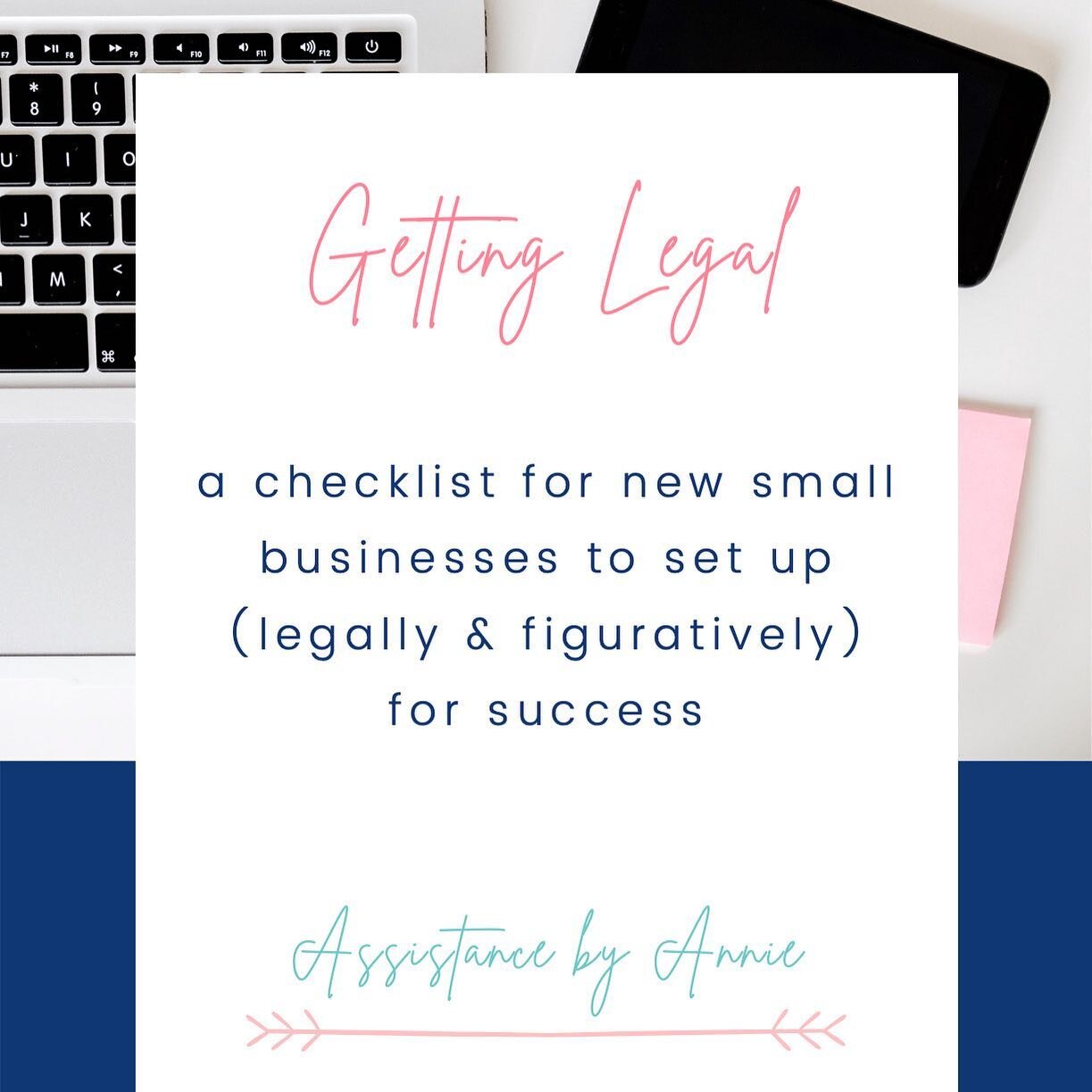 ✨ TIP TUESDAY ✨
.
Make sure your biz is LEGAL!
.
I created a blog post all about how to set up your business for success by setting yourself up LEGALLY!
.
You can create all the Instagram posts and reels you want but if you aren&rsquo;t set up in the