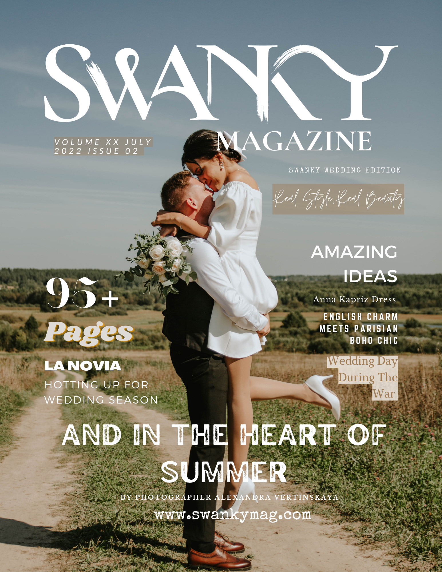 Swanky Wedding Editions VOL XX Issue 2 -PRINT ISSUE — Swanky Magazine